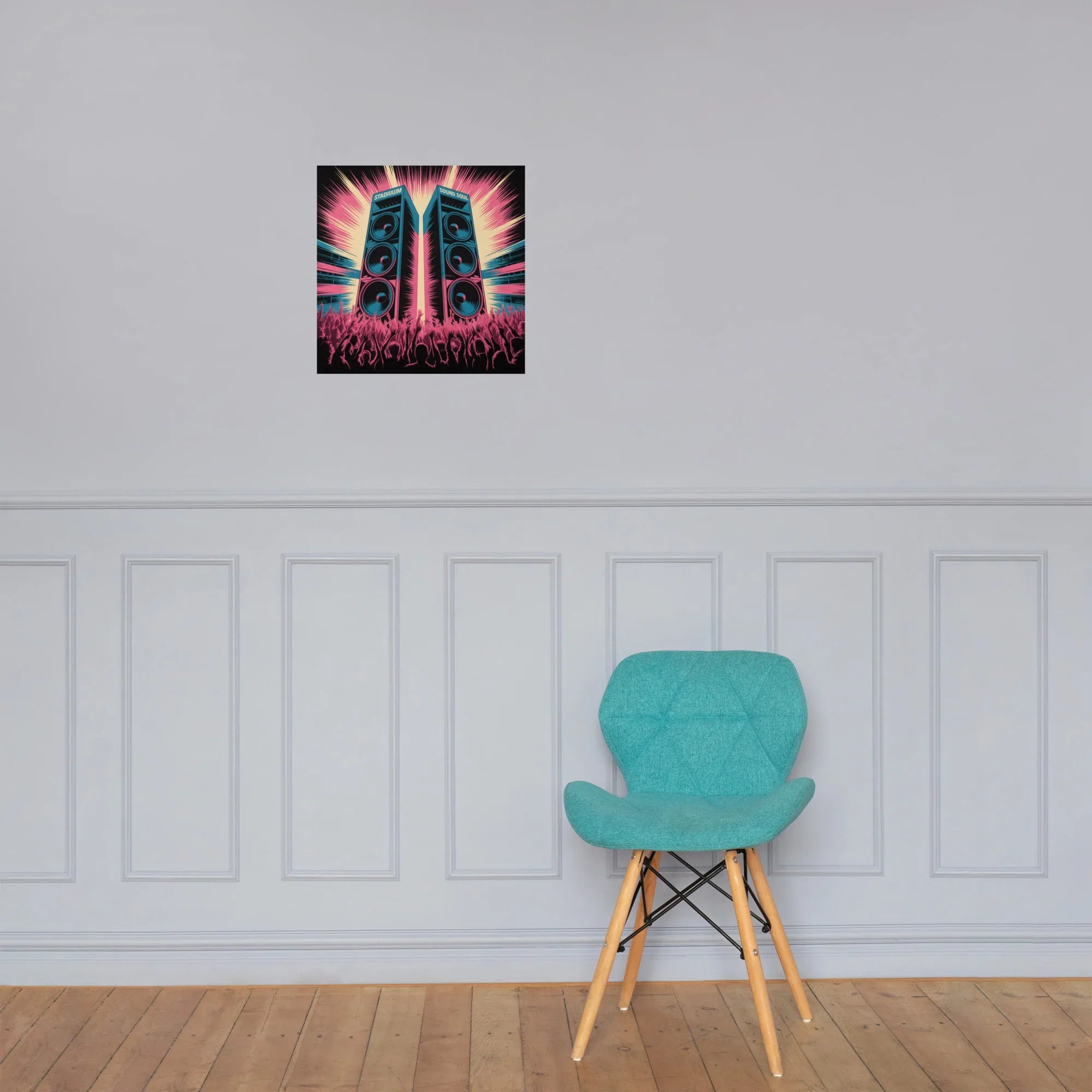 Stadium Sound Soul Poster – Speaker Tower Hype Energy - RaZits