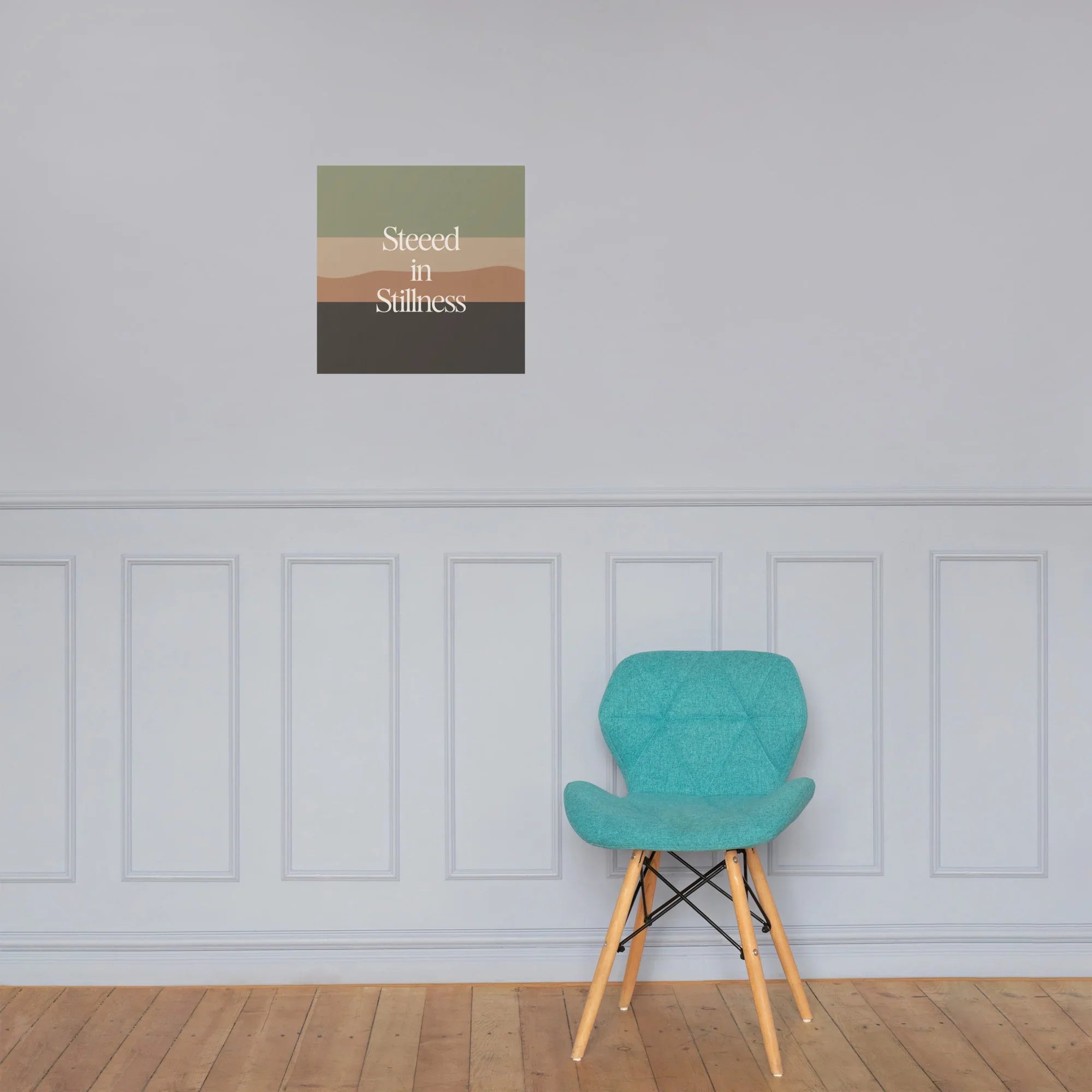 Steeped in Stillness Wall Art – Calm Coffee Meditation - RaZits