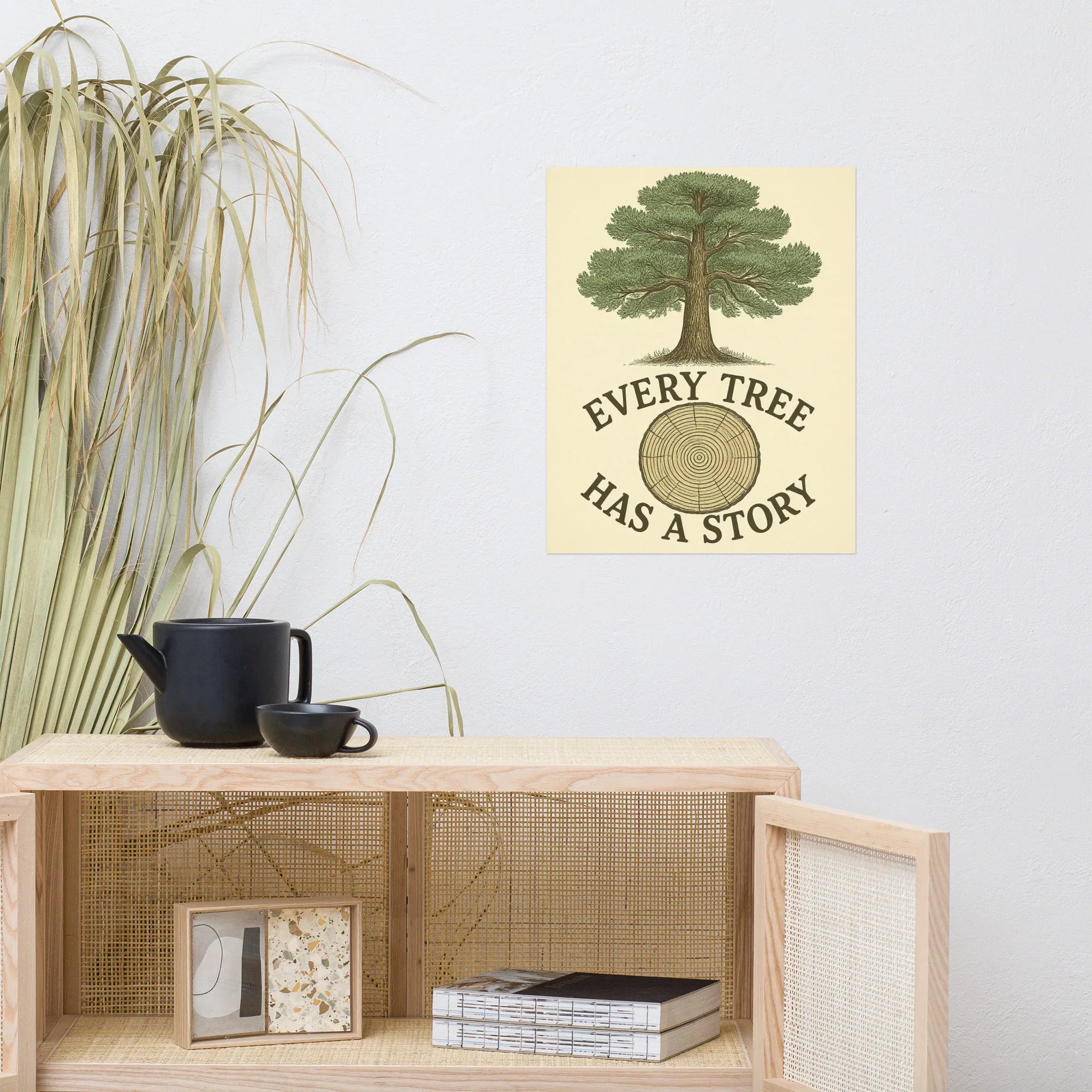 Every Tree Has a Story – Vintage Nature Tree Print - RaZits