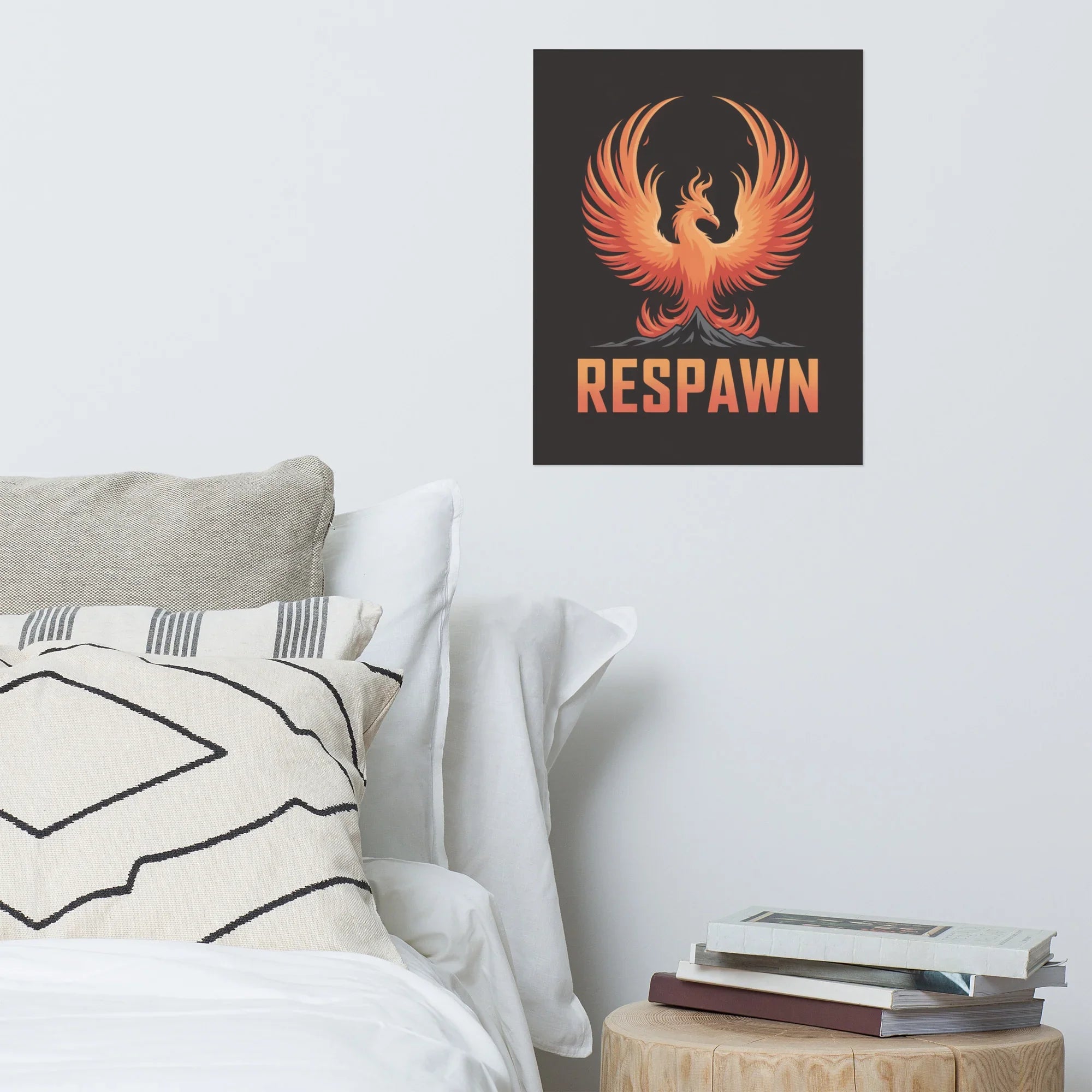 Respawn – Phoenix Rebirth Gaming Poster - RaZits
