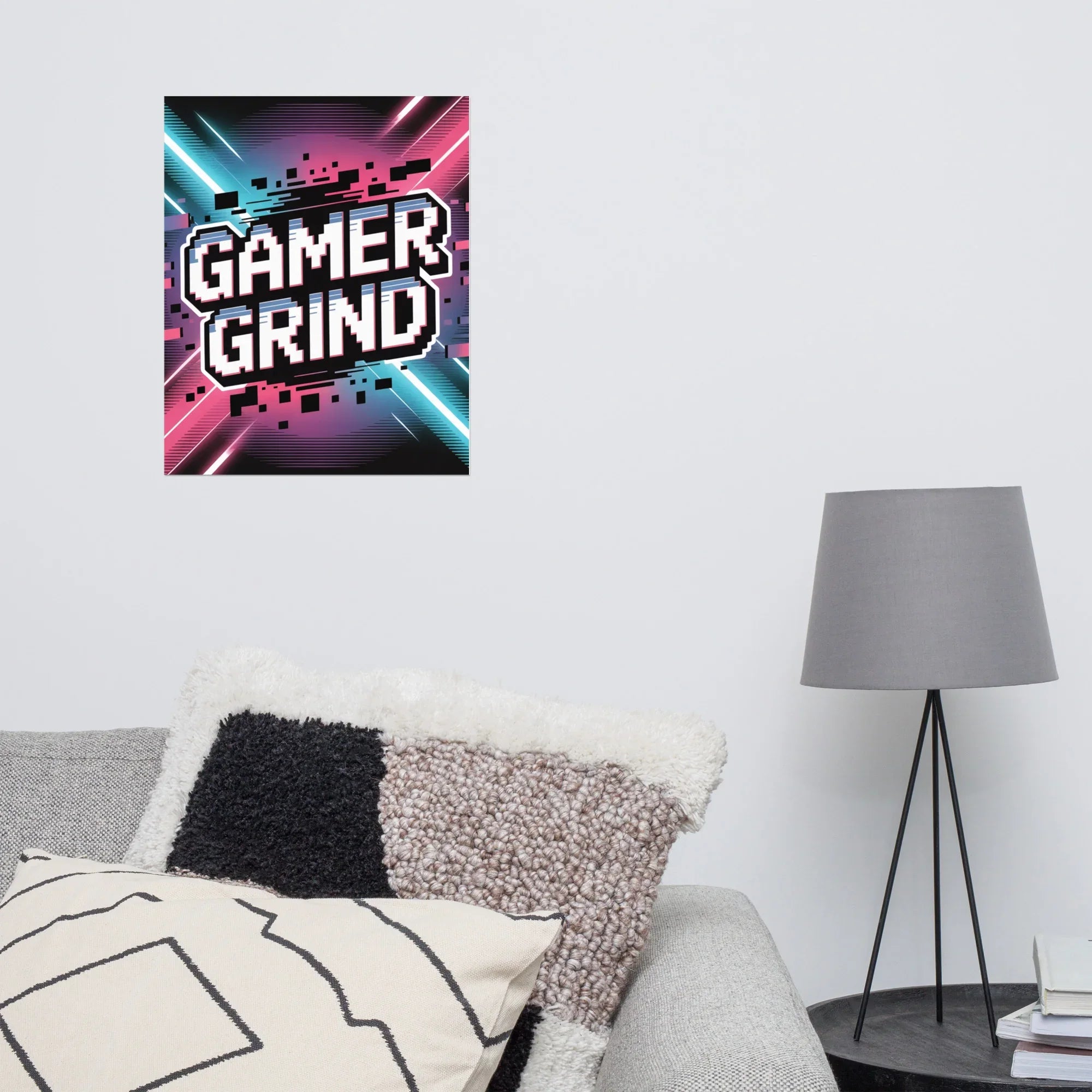 Gamer Grind – Motivational Gaming Poster for Every Setup - RaZits