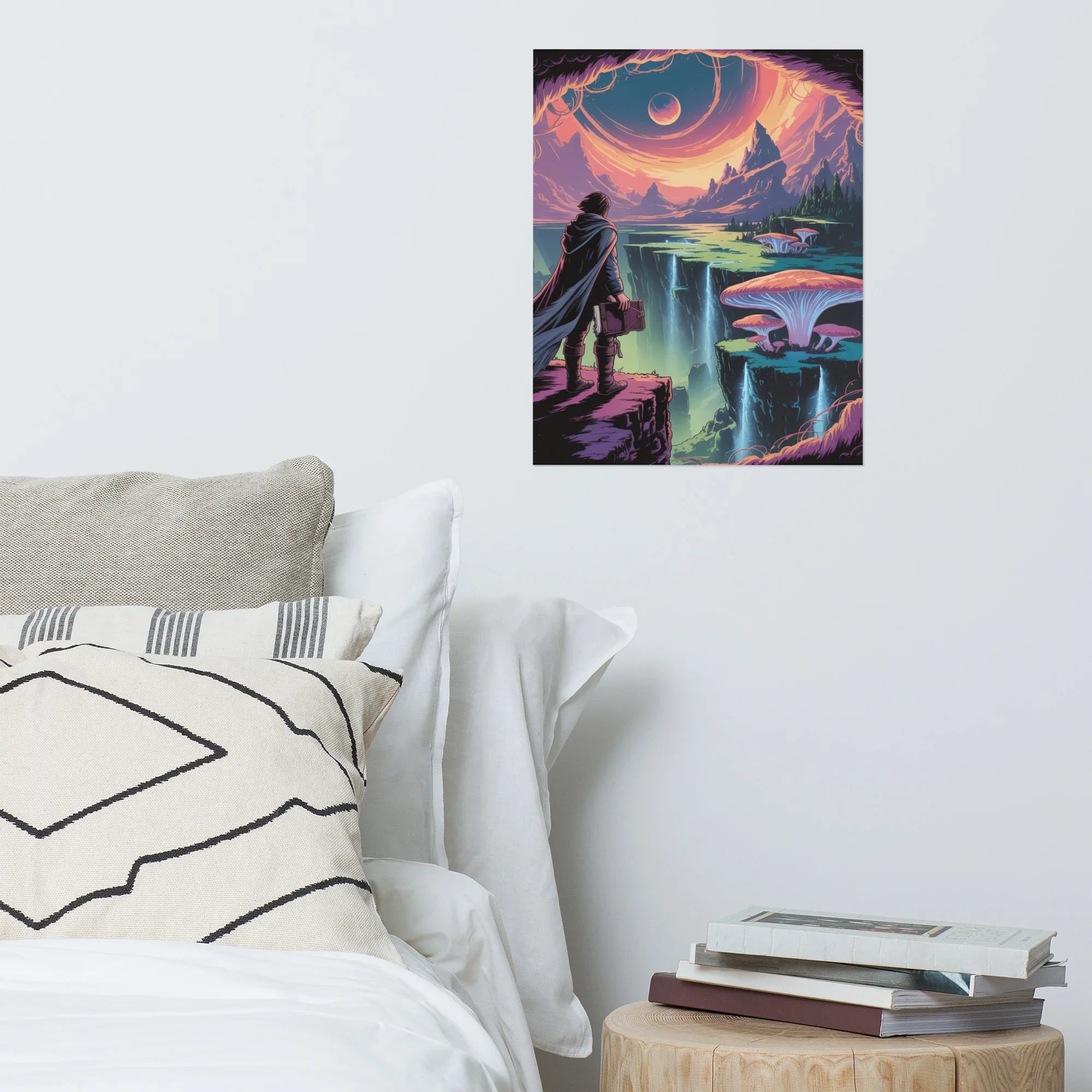 Beyond the Rift - Fantasy Explorer Gaming Poster - RaZits