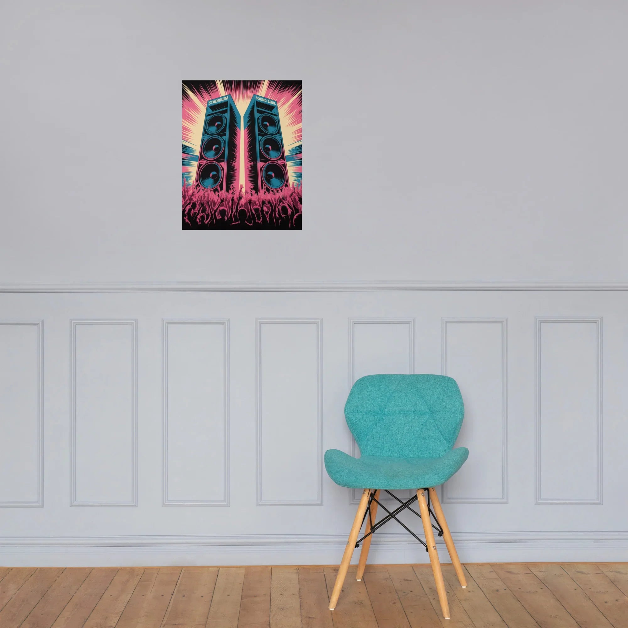 Stadium Sound Soul Poster – Speaker Tower Hype Energy - RaZits