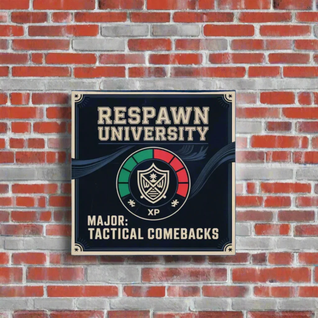 Respawn University Poster – Tactical Gamer Wall Art - RaZits