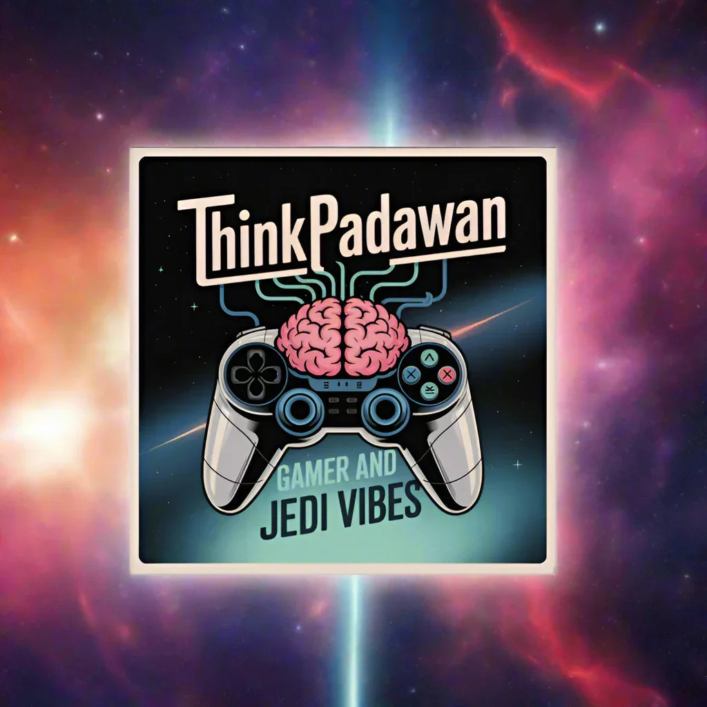 Think Padawan Poster – Jedi Vibes Gamer Wall Art - RaZits