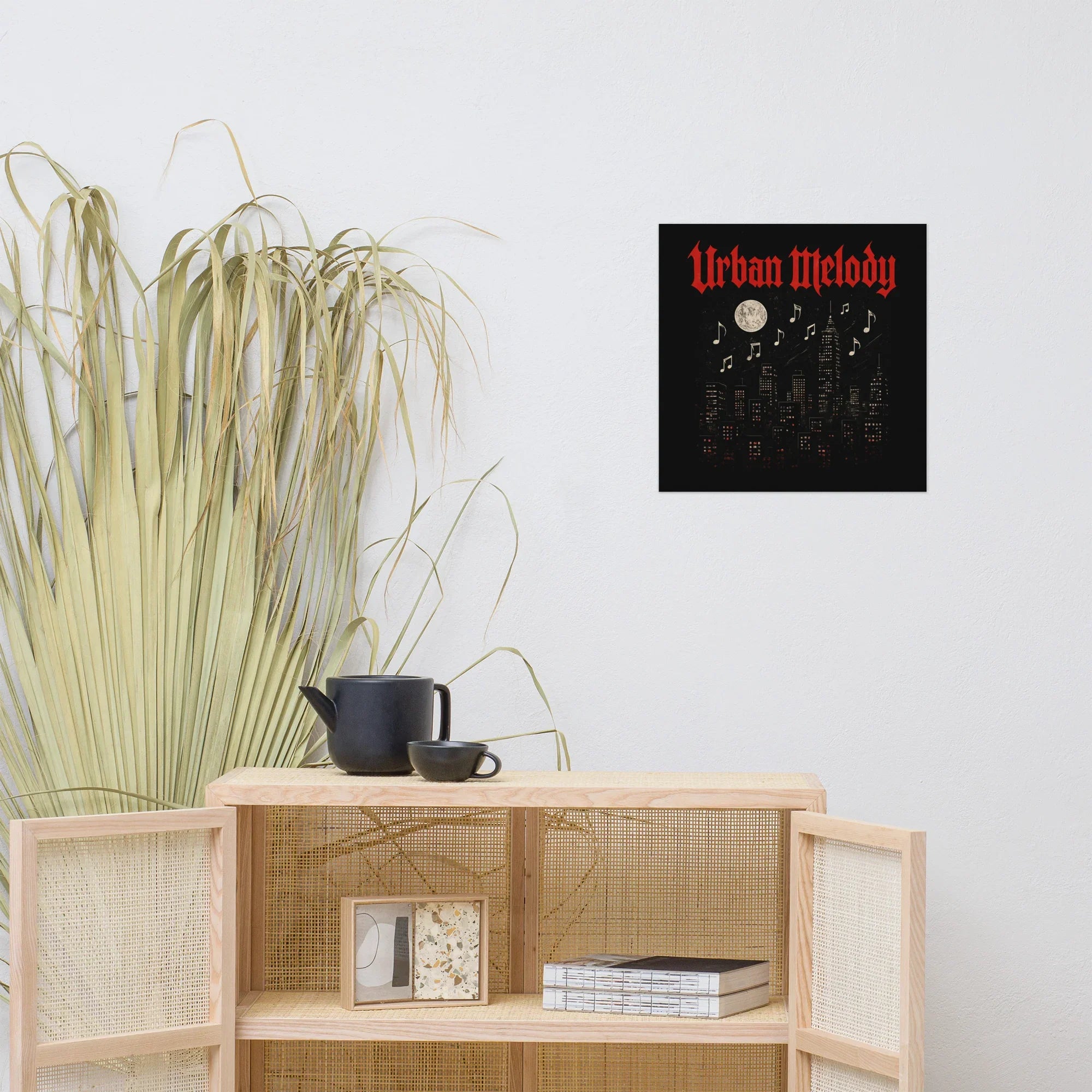 Urban Melody Poster – Night City Music Mood - RaZits