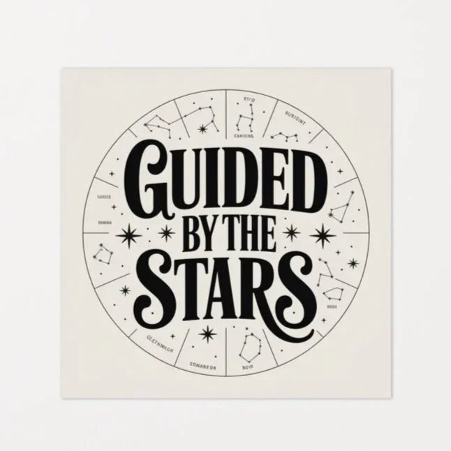 Guided by the Stars Wall Art – Celestial Print for Cosmic Souls - RaZits