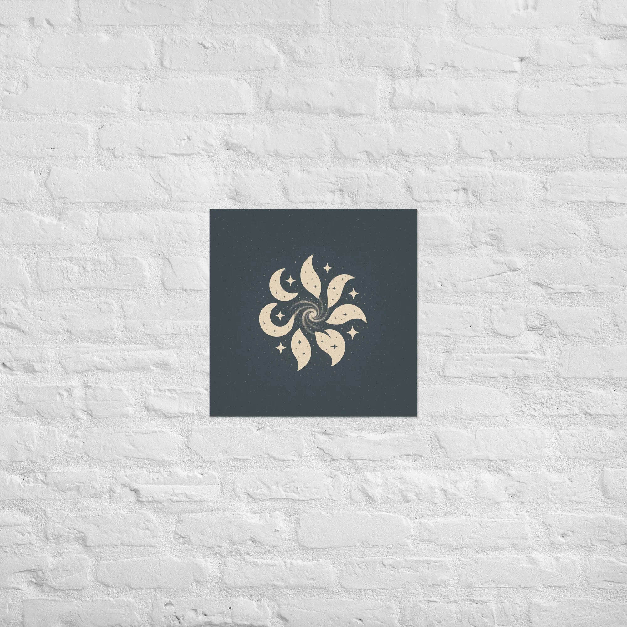 Celestial Spiral – Moon & Stars Pattern - RaZits