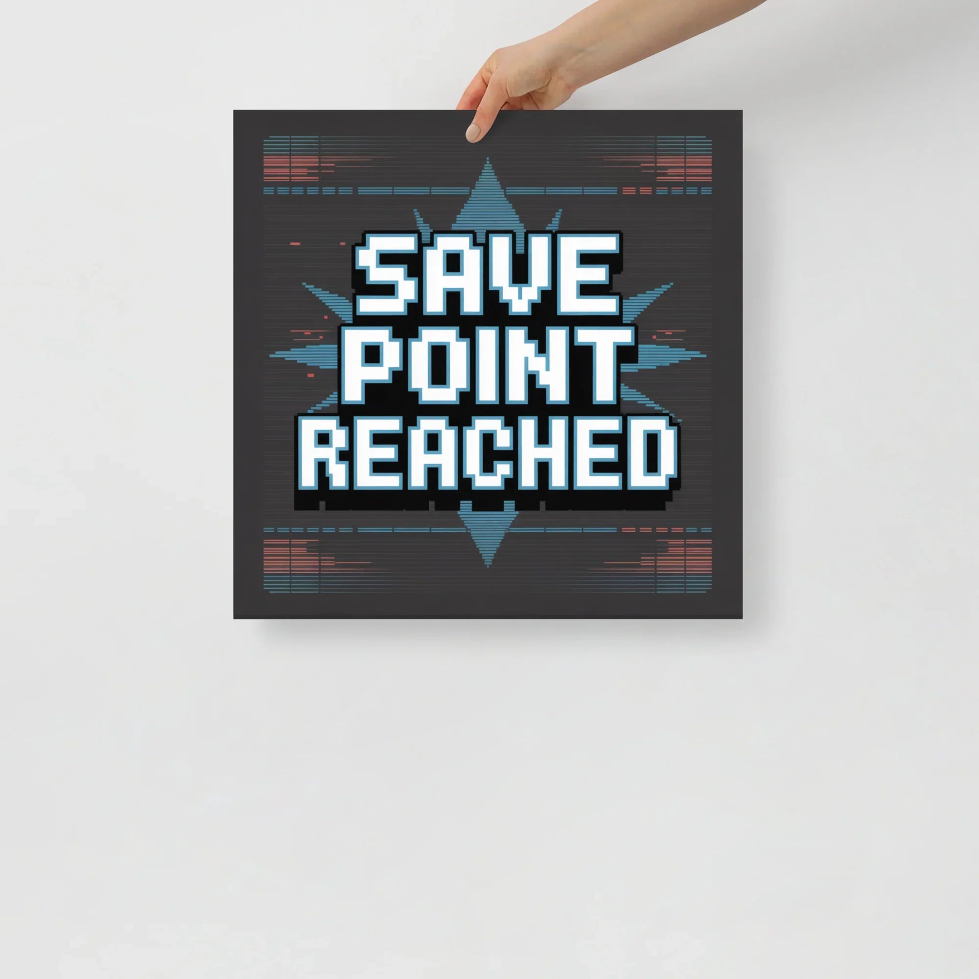Save Point Reached Gaming Poster - RaZits