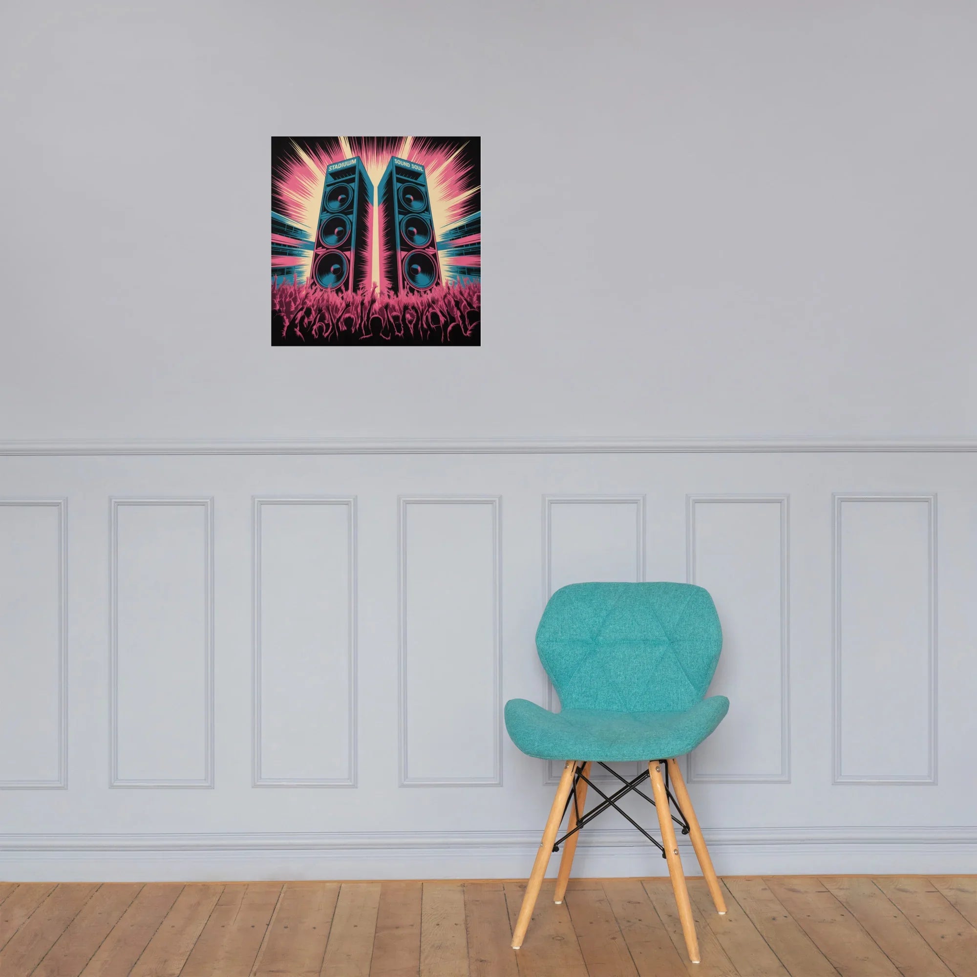 Stadium Sound Soul Poster – Speaker Tower Hype Energy - RaZits