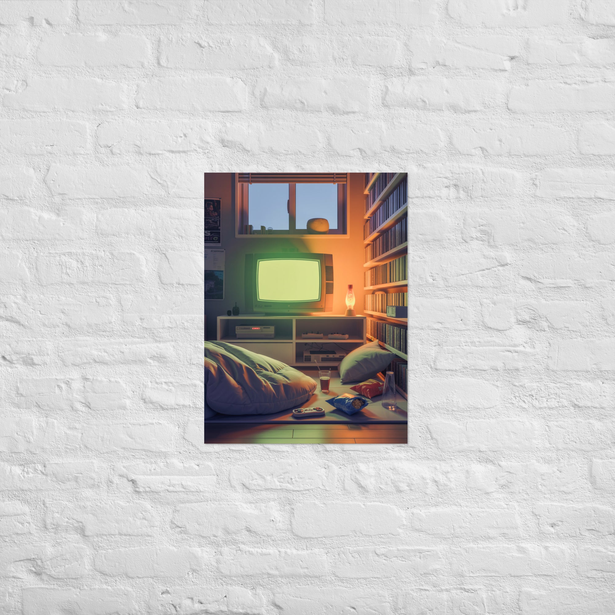 Gaming nostalgia The Room That Raised Me poster on Enhanced Matte Paper