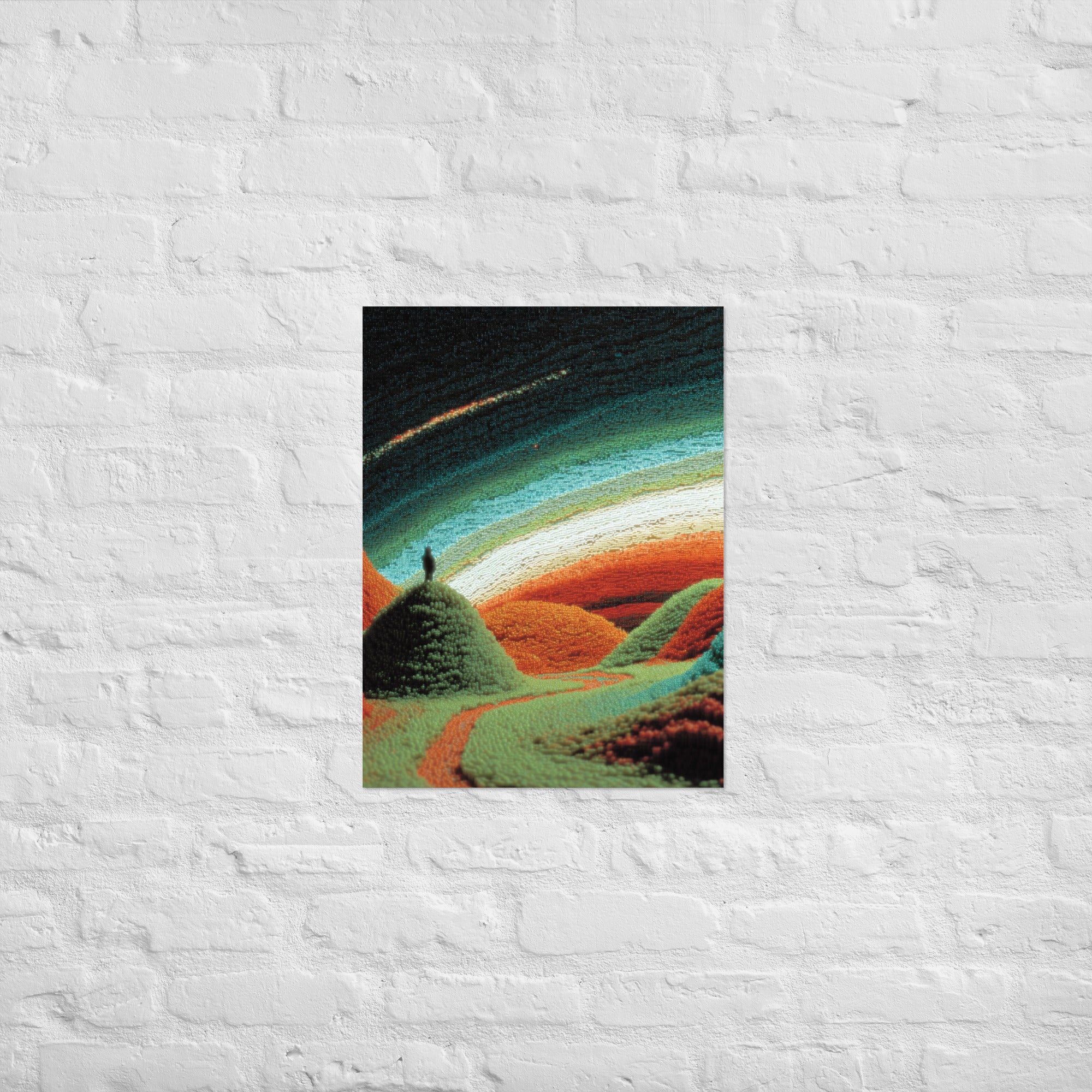 Premium CRT glow Phosphor Dreams gaming poster on Enhanced Matte Paper