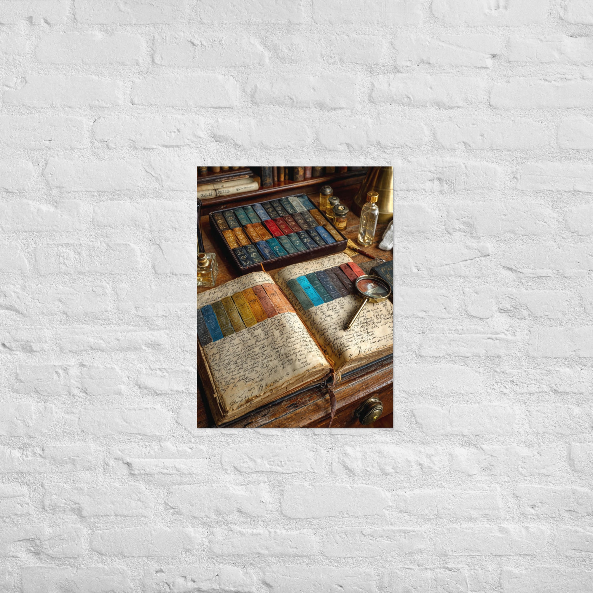 Premium retro gaming collector edition Provenance Ledger poster on Enhanced Matte Paper