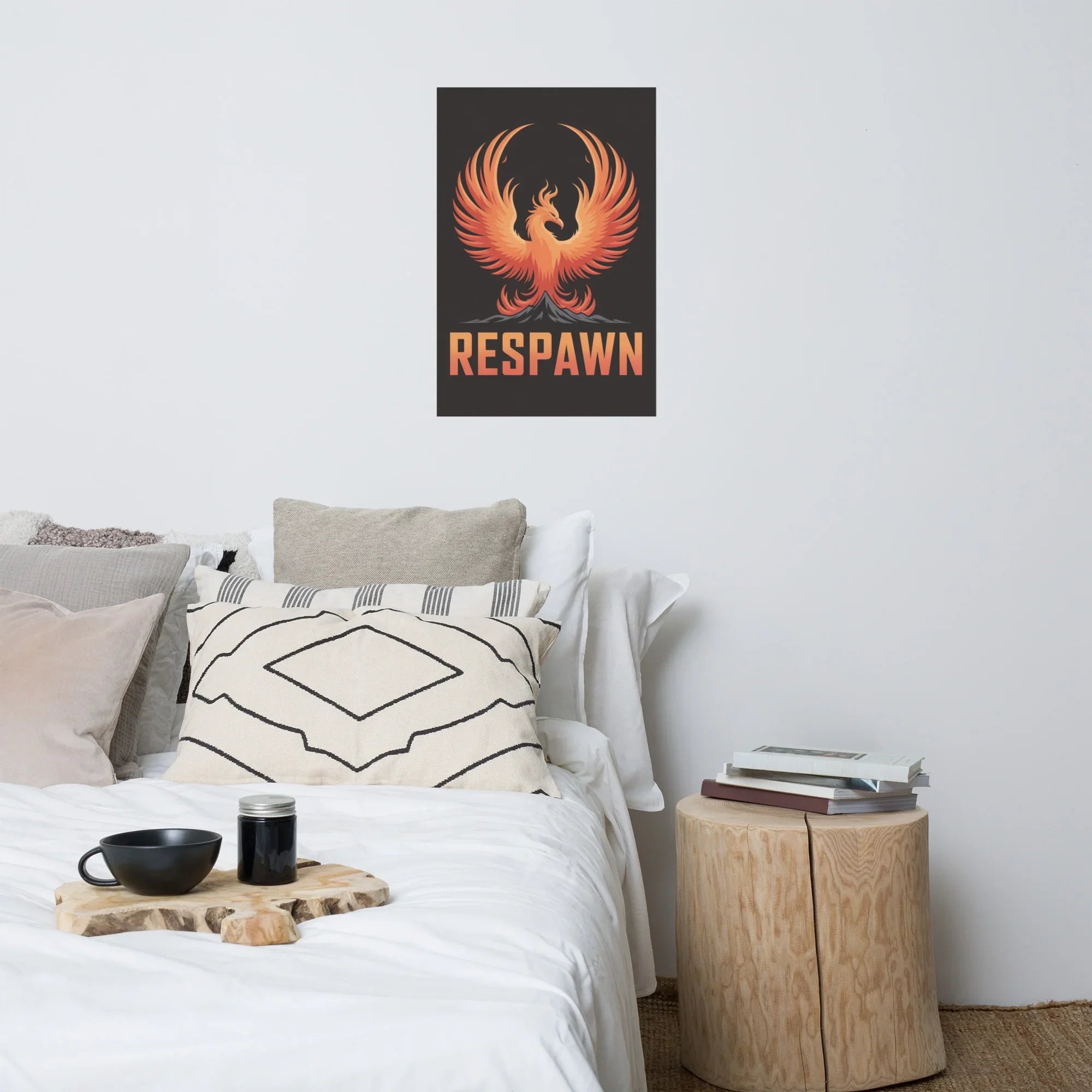Respawn – Phoenix Rebirth Gaming Poster - RaZits