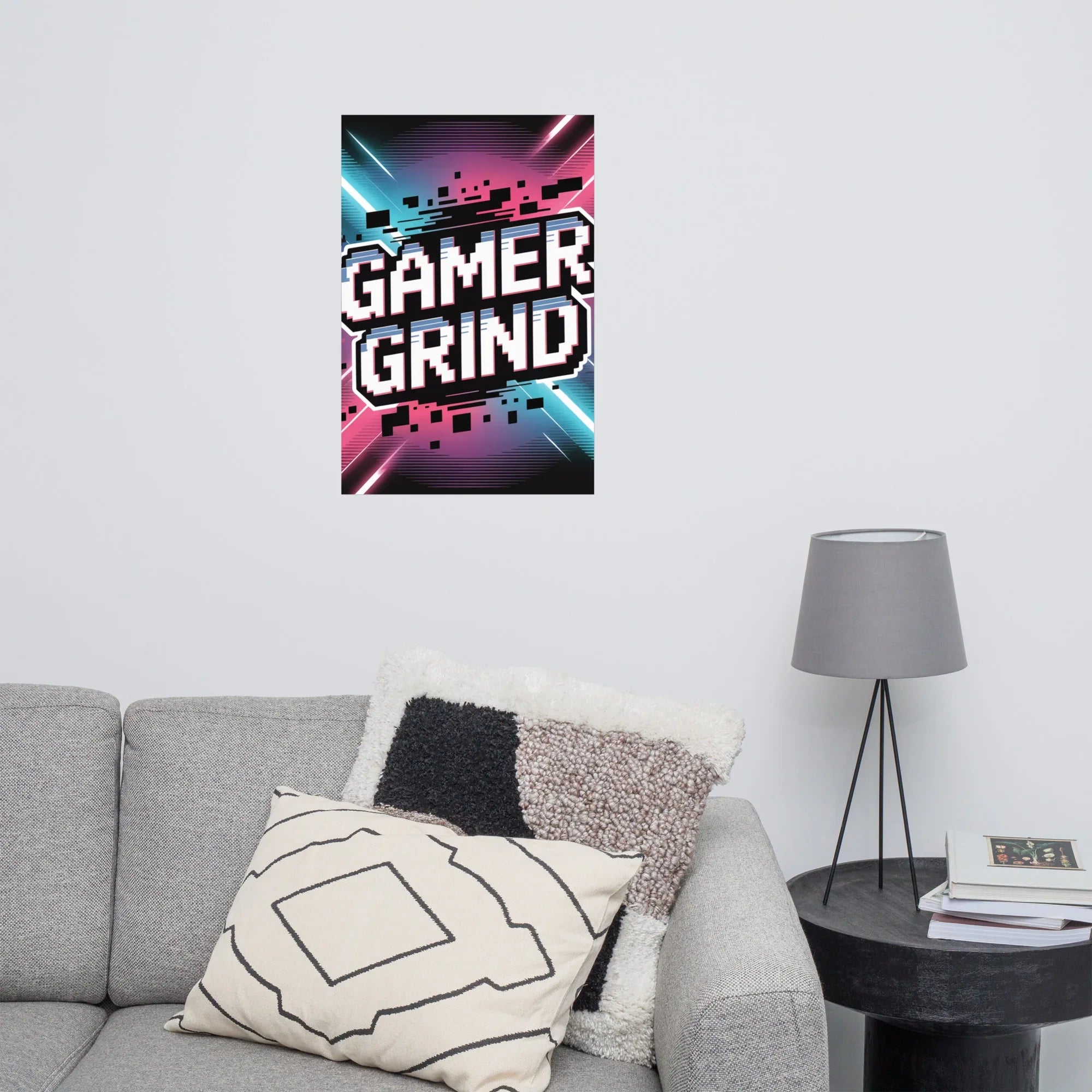 Gamer Grind – Motivational Gaming Poster for Every Setup - RaZits
