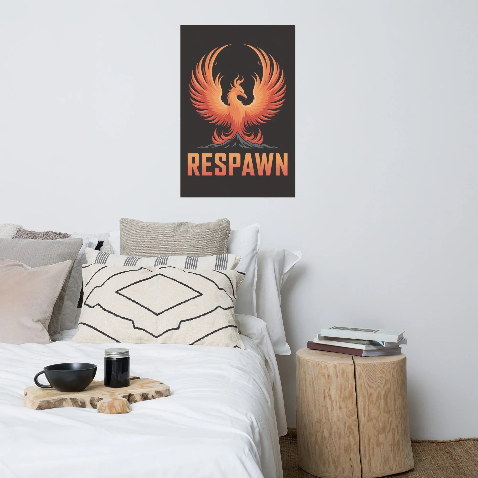Respawn – Phoenix Rebirth Gaming Poster - RaZits