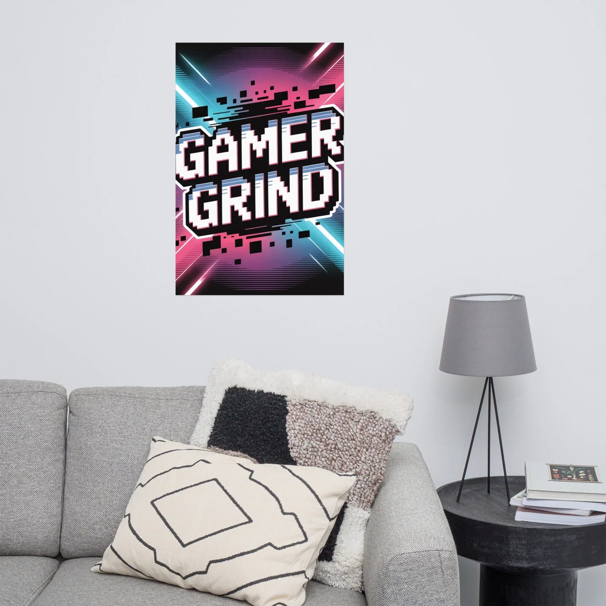 Gamer Grind – Motivational Gaming Poster for Every Setup - RaZits