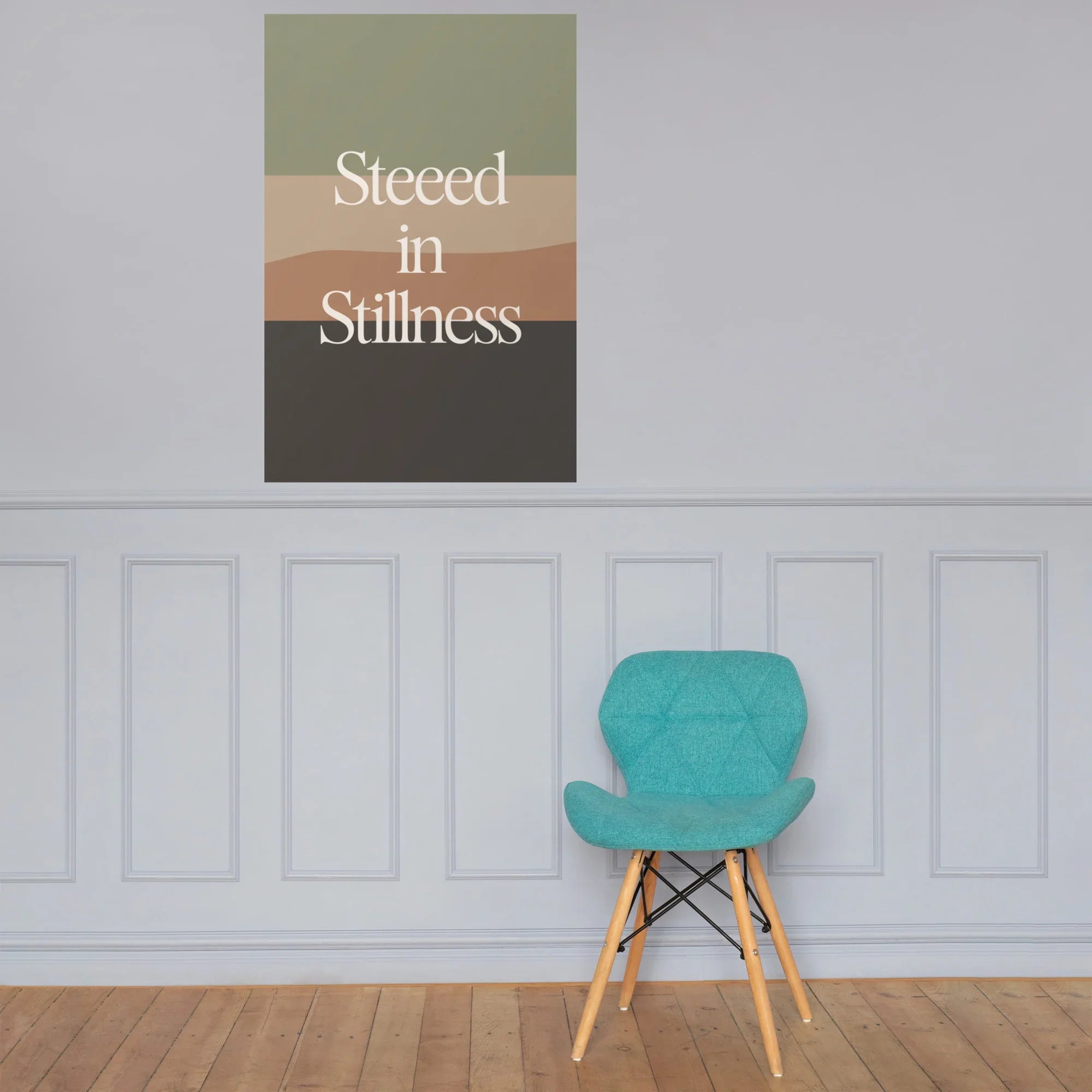 Steeped in Stillness Wall Art – Calm Coffee Meditation - RaZits