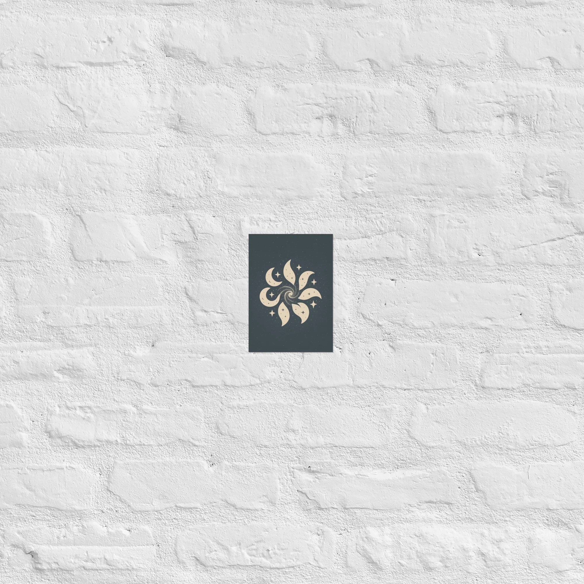 Celestial Spiral – Moon & Stars Pattern - RaZits