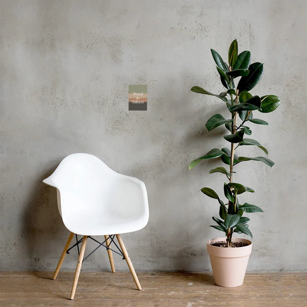 Steeped in Stillness Wall Art – Calm Coffee Meditation - RaZits