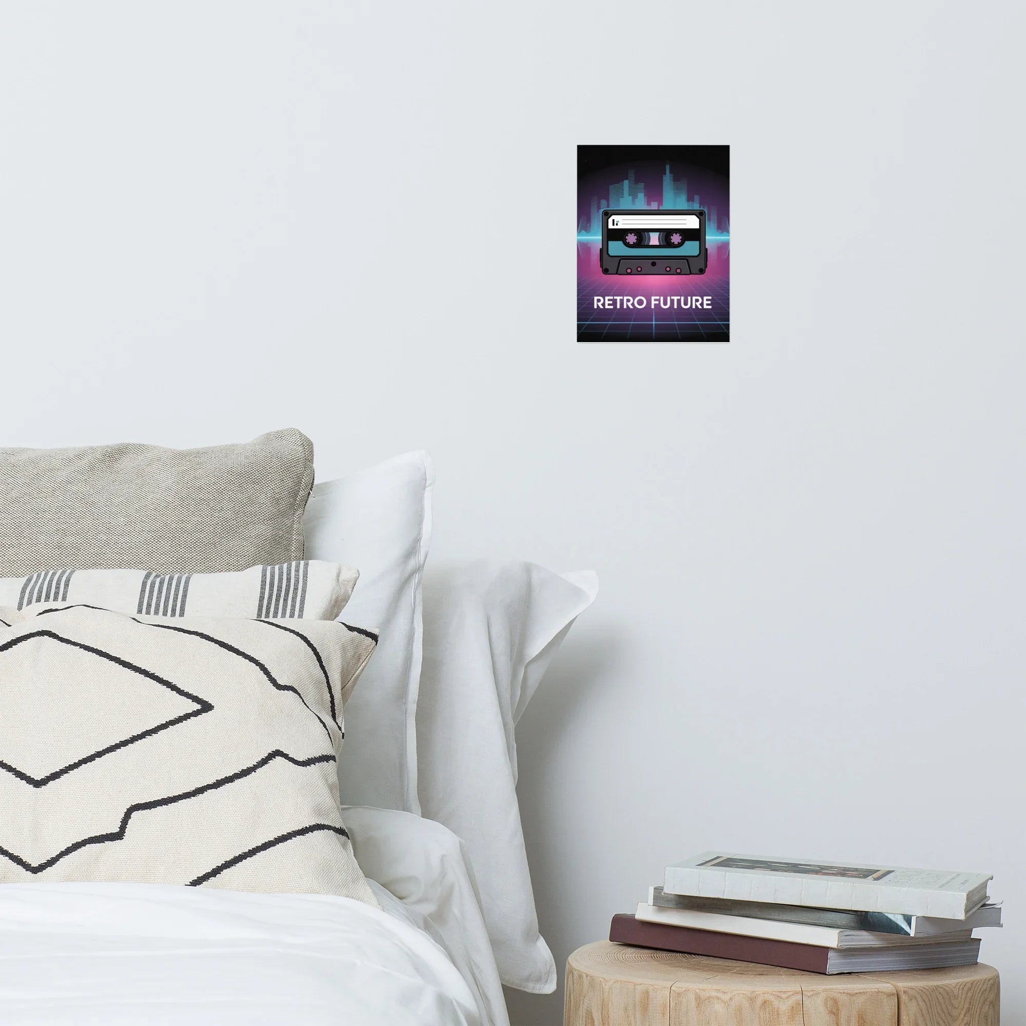 Retro Future Poster – Synthwave Vaporwave Aesthetic - RaZits