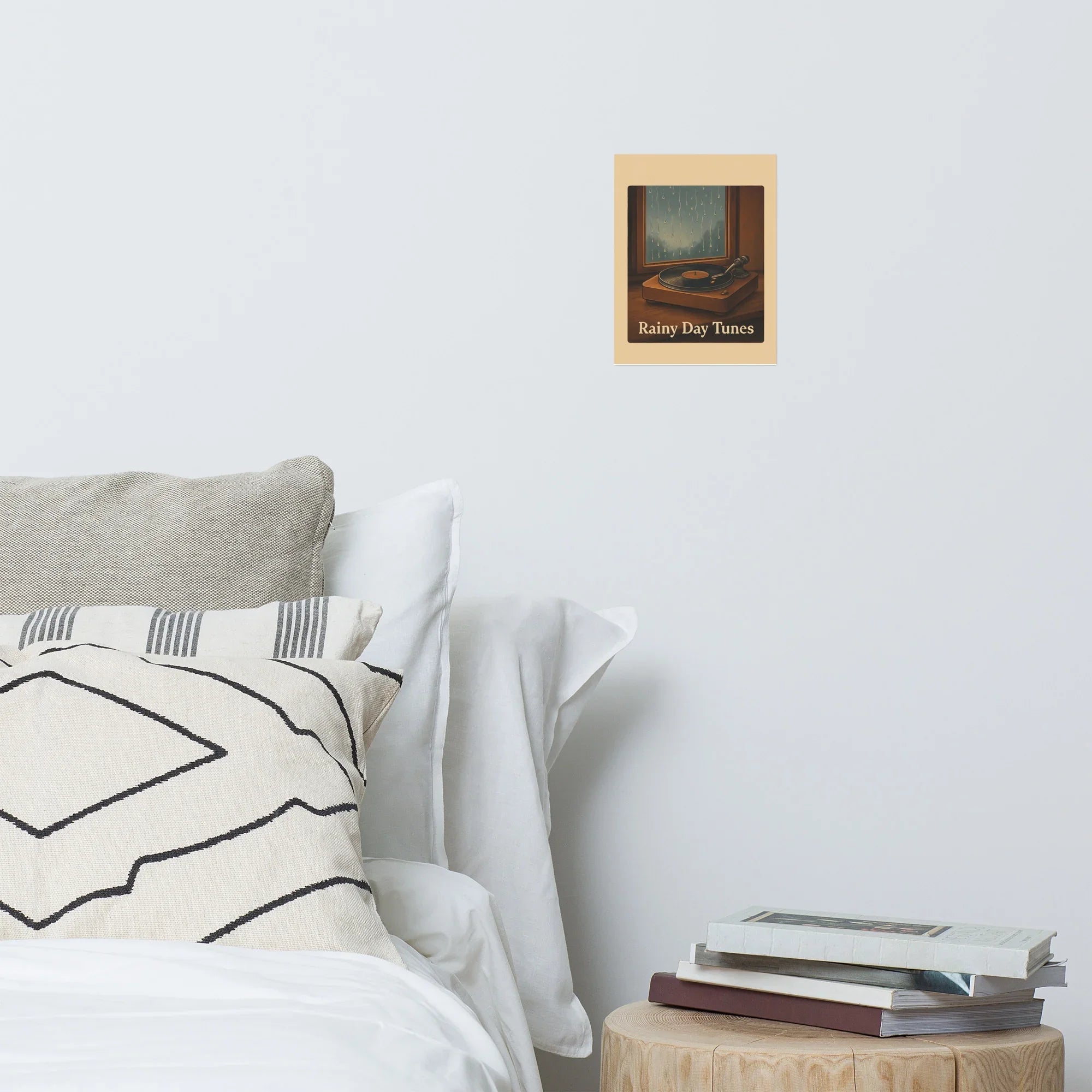 Rainy Day Tunes Poster – Chill Vinyl Vibes - RaZits