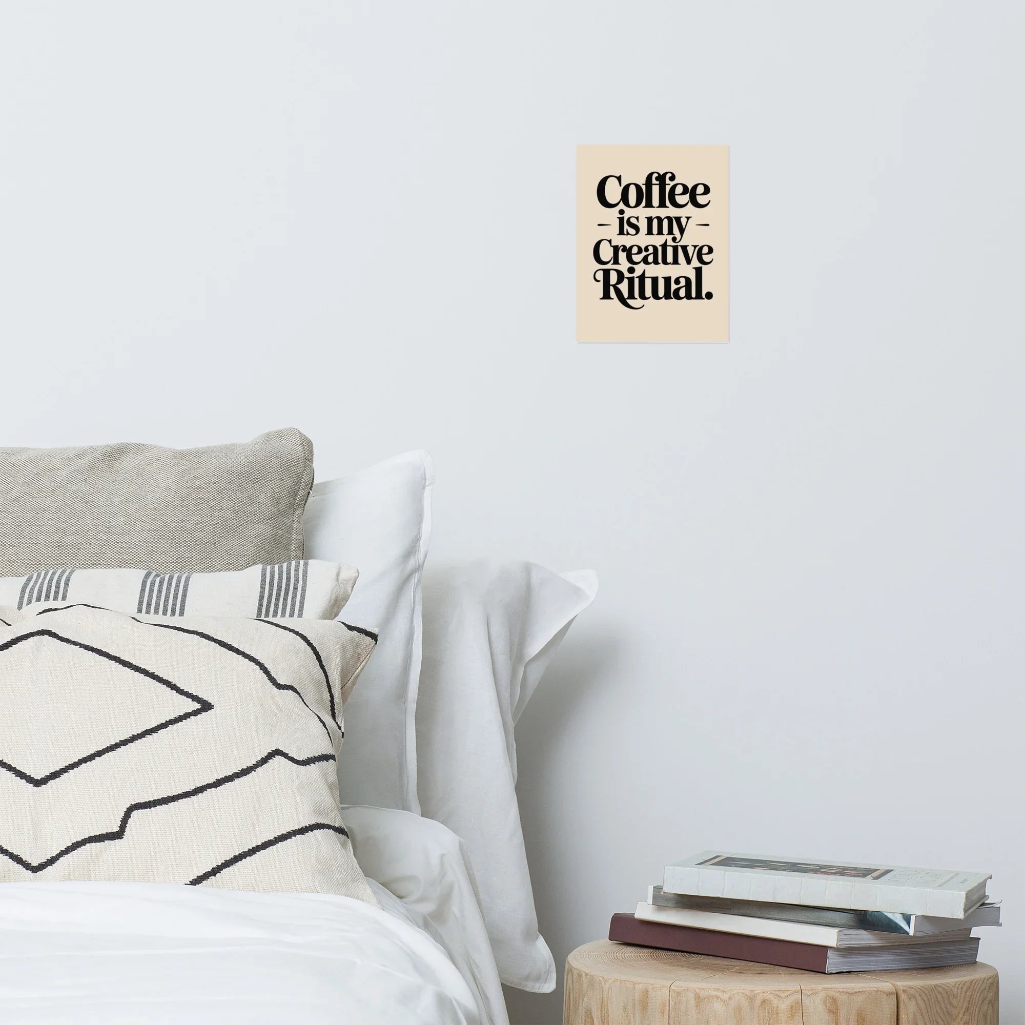 Creative Ritual Wall Art – Bold Coffee Studio Print - RaZits