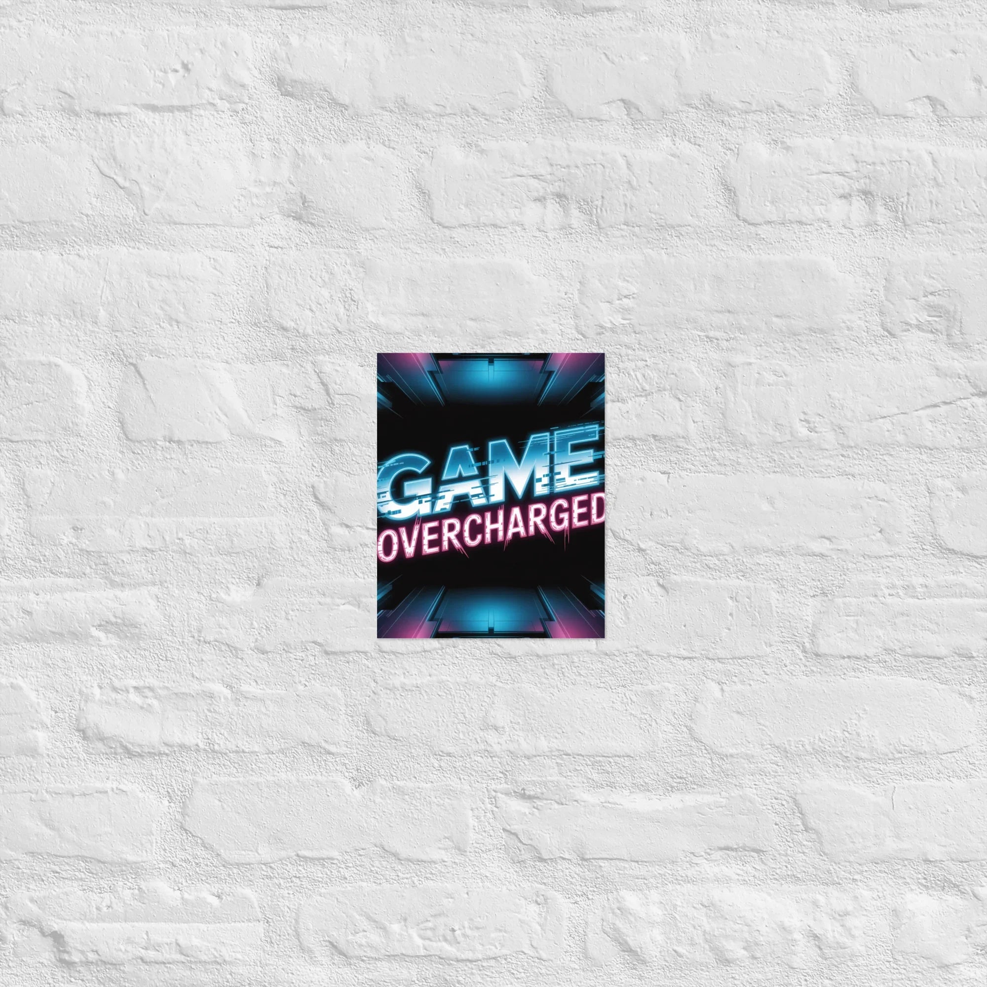 Cyberpunk Gaming Poster – Futuristic Art Print & Neon City Wall Decor for Gamers - RaZits