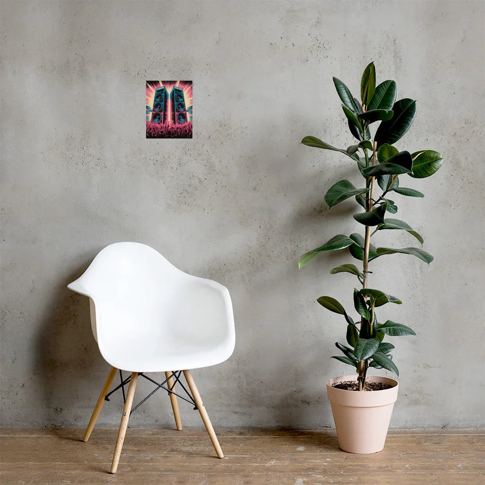 Stadium Sound Soul Poster – Speaker Tower Hype Energy - RaZits