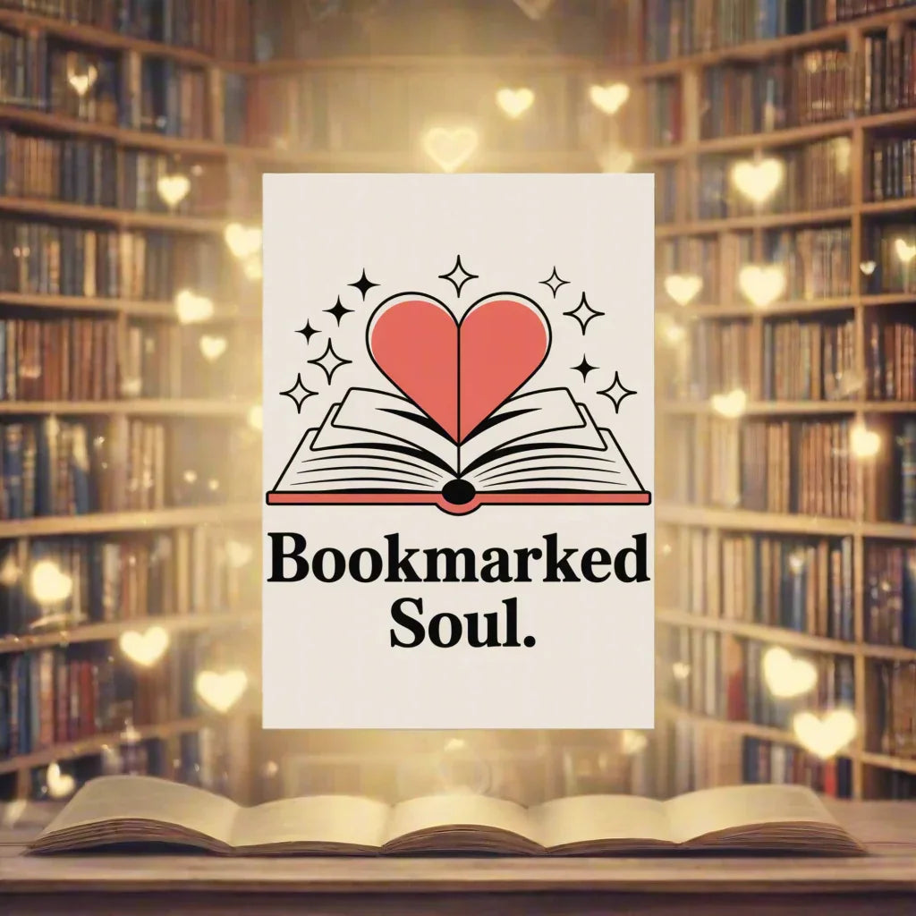Bookmarked Soul Poster – Heart & Book Art Print - RaZits