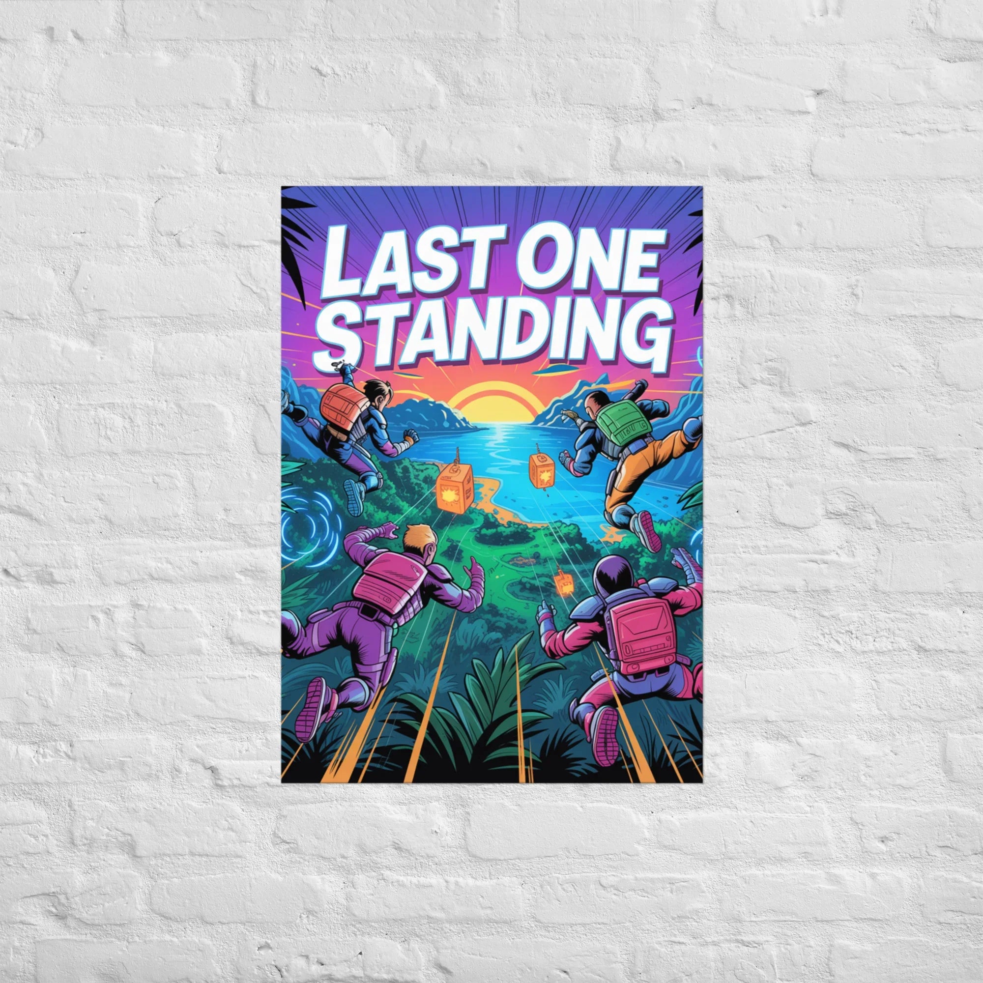 Last One Standing – Battle Royale Survival Gaming Artwork - RaZits
