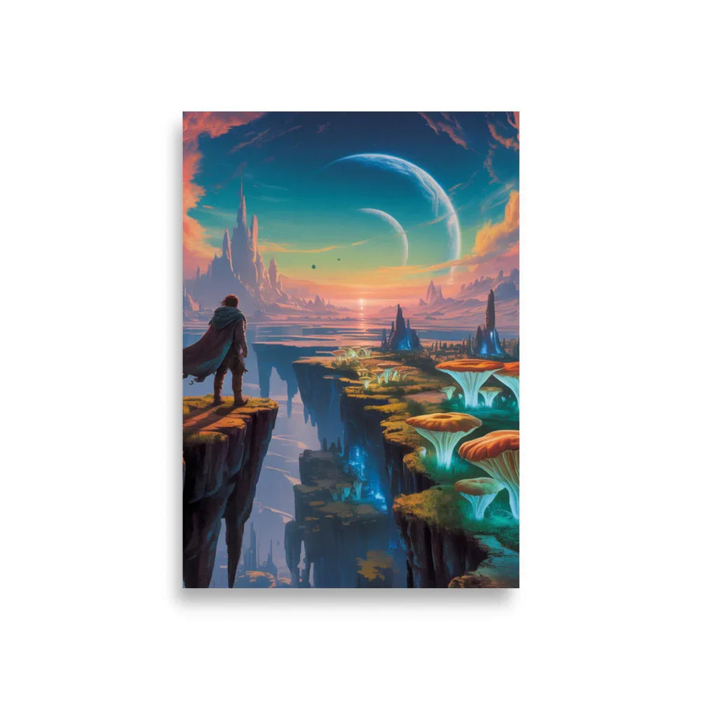 Echoes of Etherea – Fantasy Sci-Fi Adventure Gaming Wall Art - RaZits