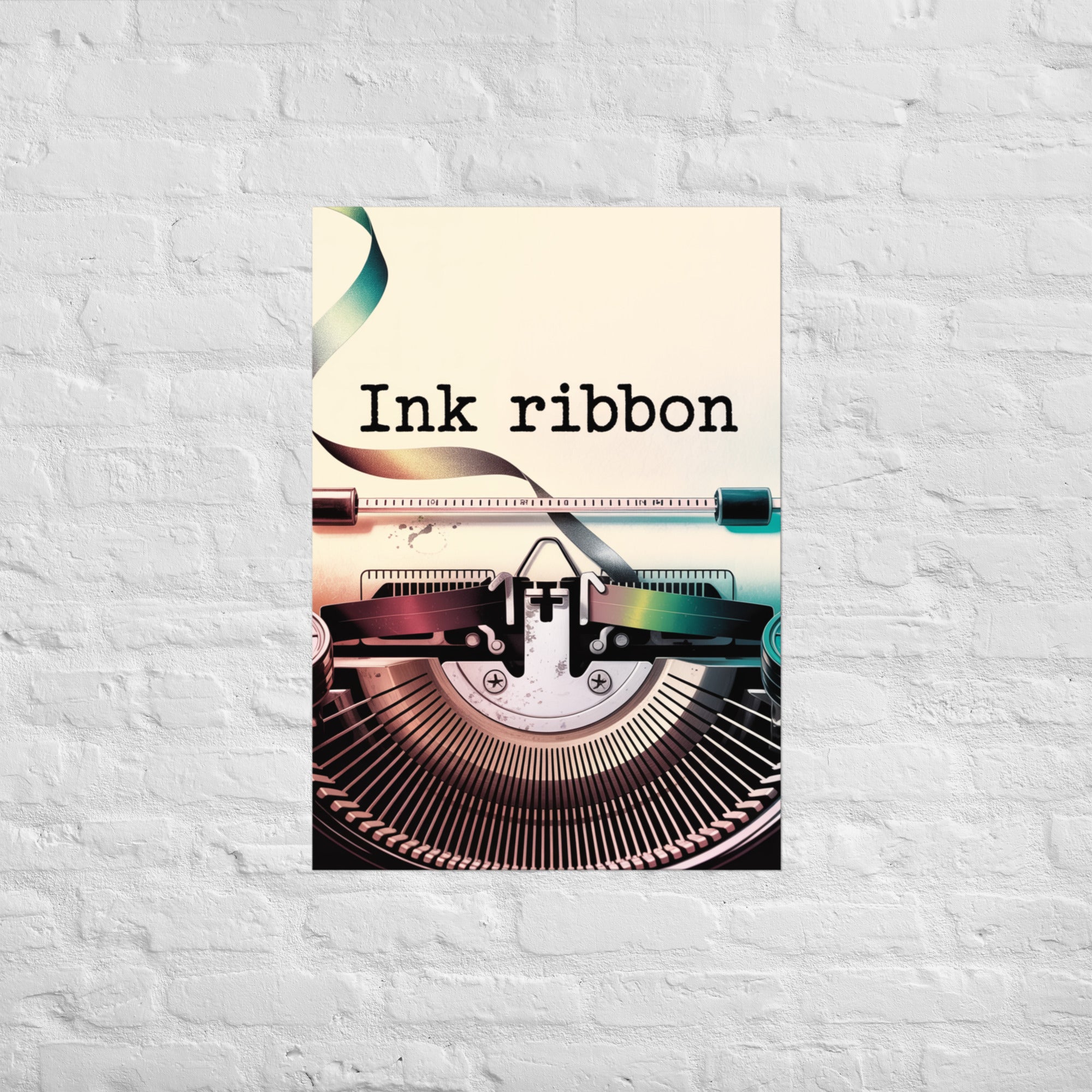 Last Ribbon survival horror wall art, A1