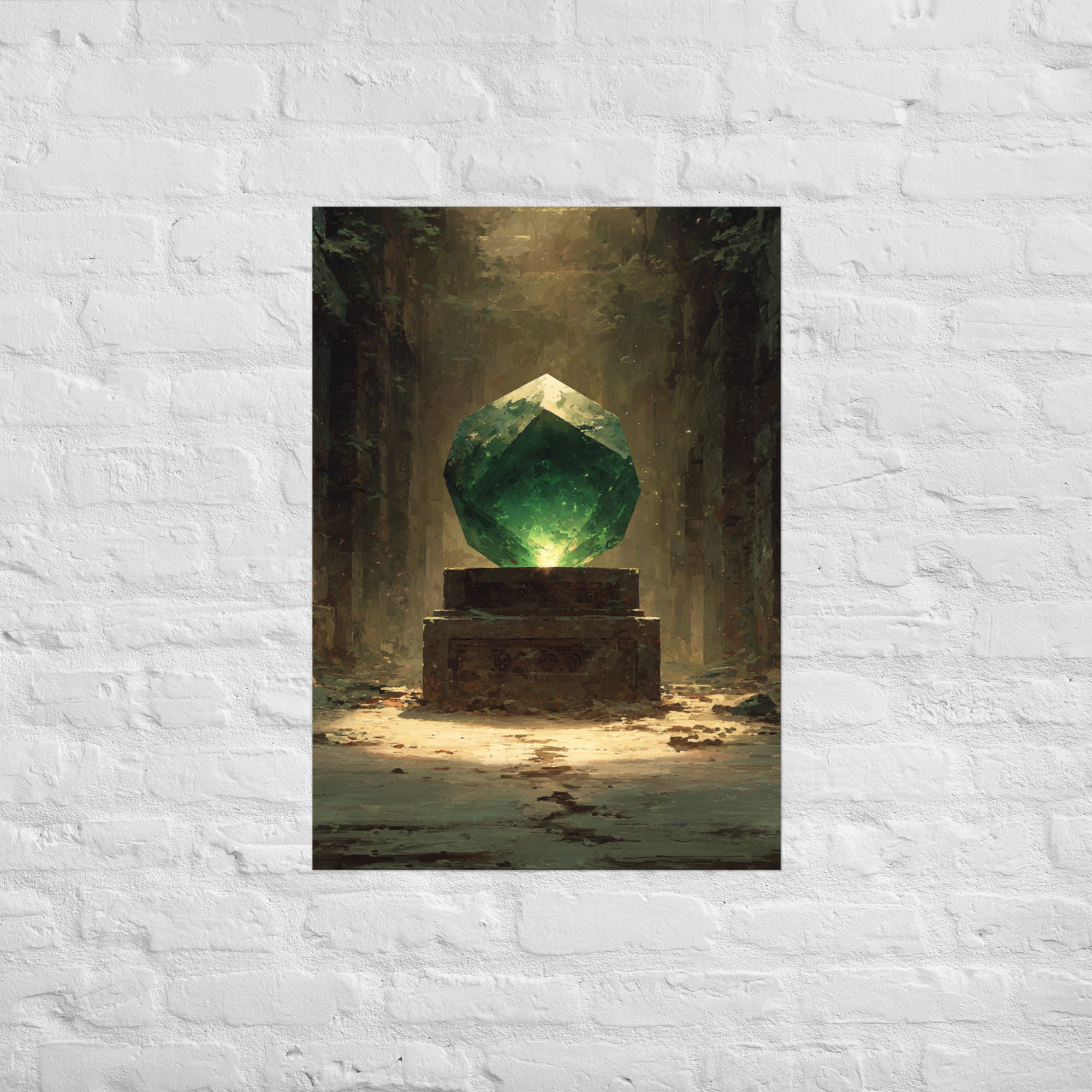 Touch It Before You Go save crystal wall art, A1