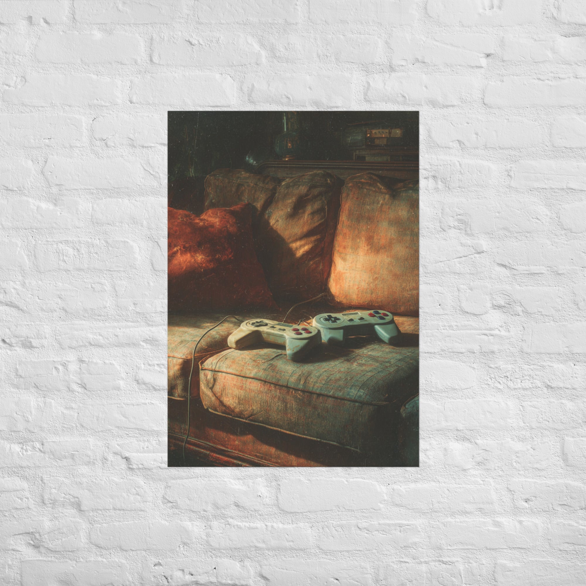 The Second Seat Player 2 wall art, A1