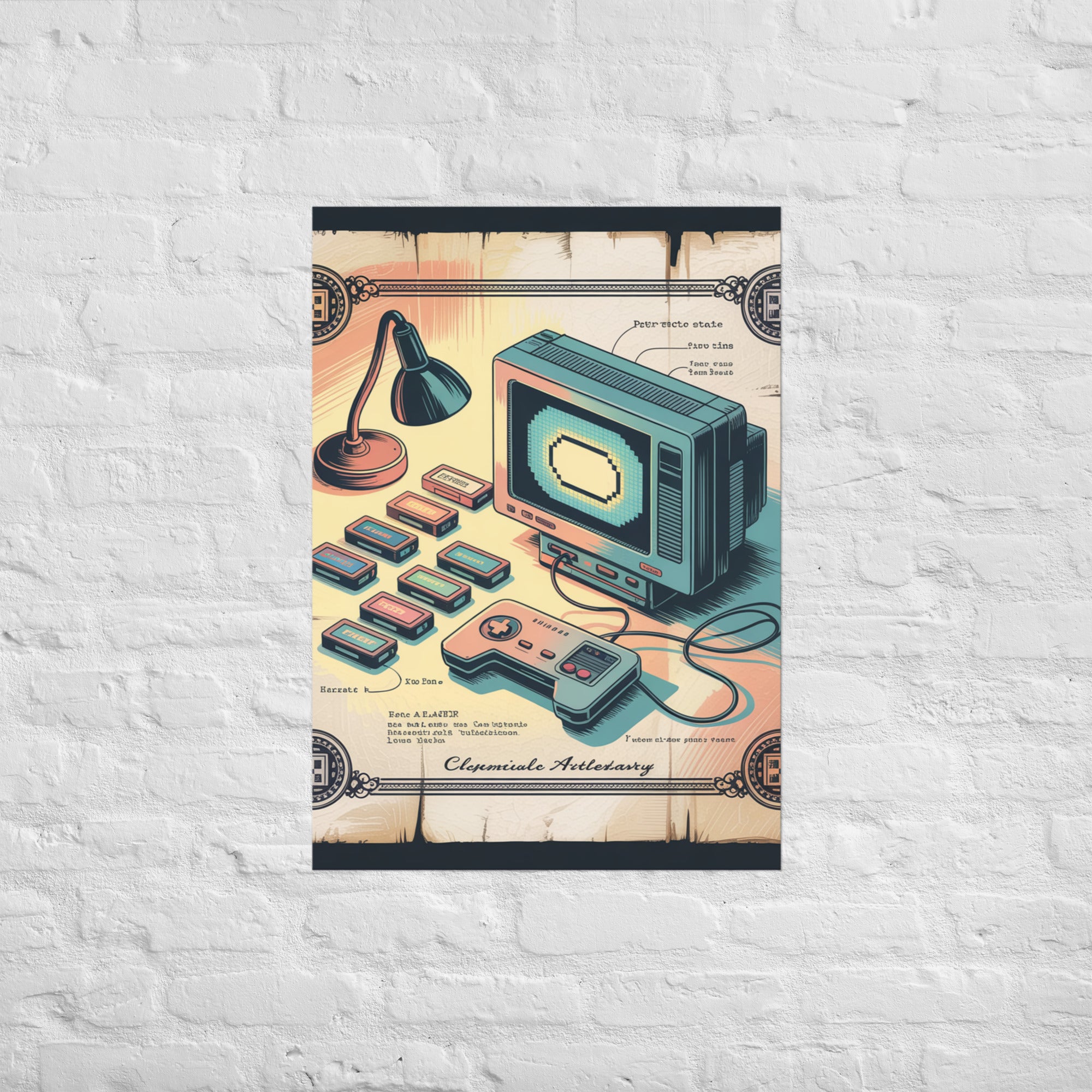 Certificate of the Devoted collectible wall art, A1