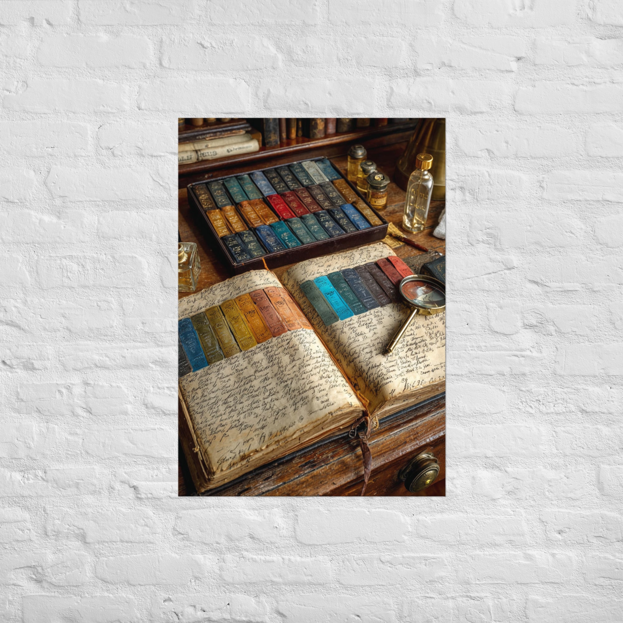 Provenance Ledger premium gaming wall art on Enhanced Matte Paper, A1 size