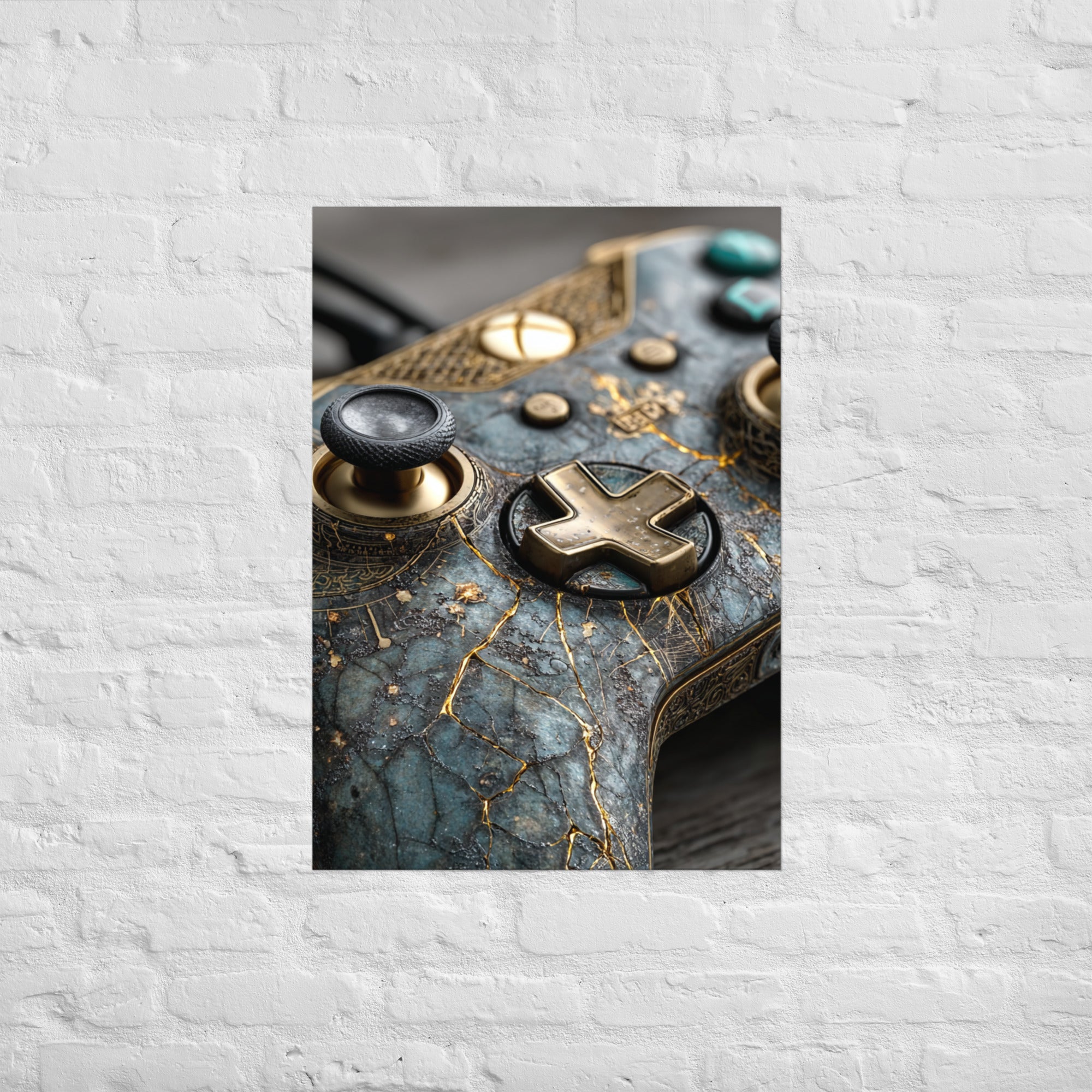 Patina of Play premium gaming wall art on Enhanced Matte Paper, A1 size
