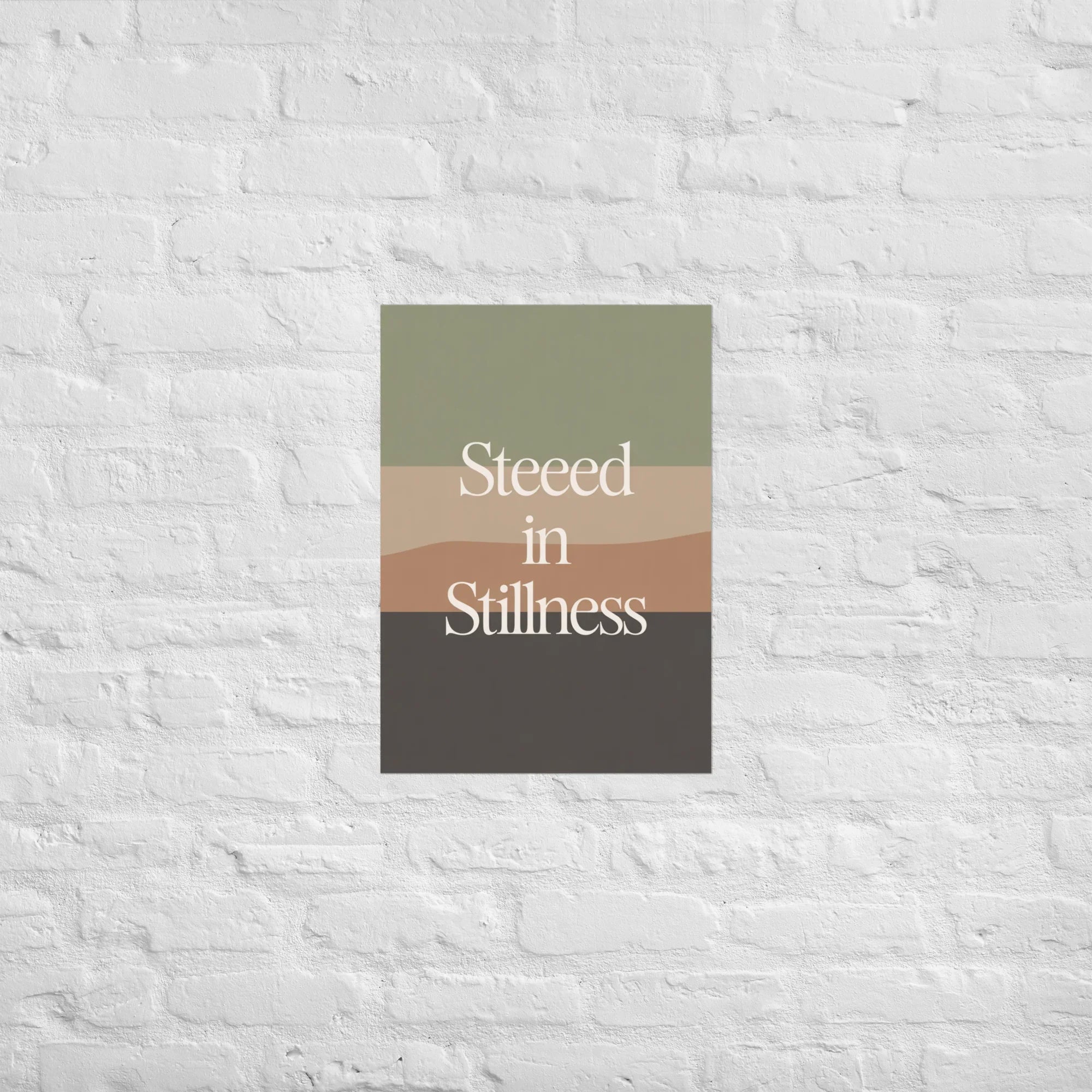 Steeped in Stillness Wall Art – Calm Coffee Meditation - RaZits