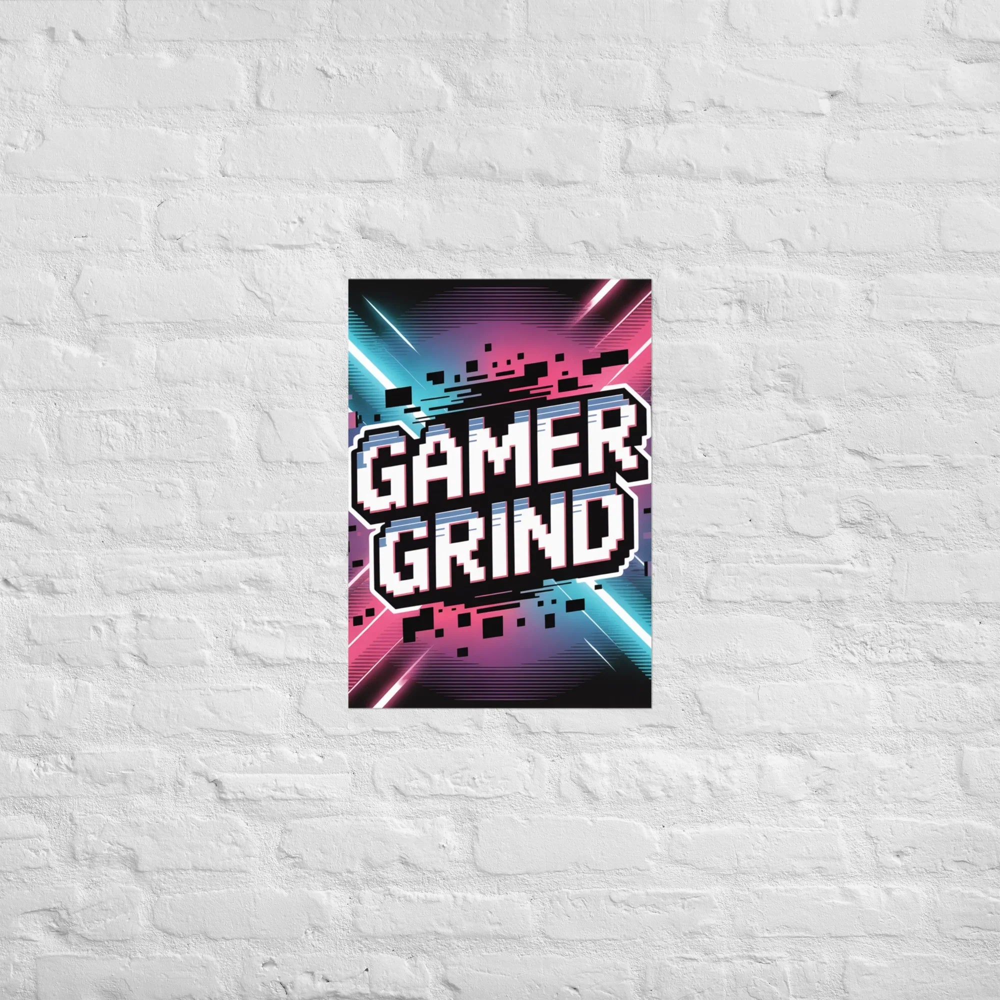 Gamer Grind – Motivational Gaming Poster for Every Setup - RaZits