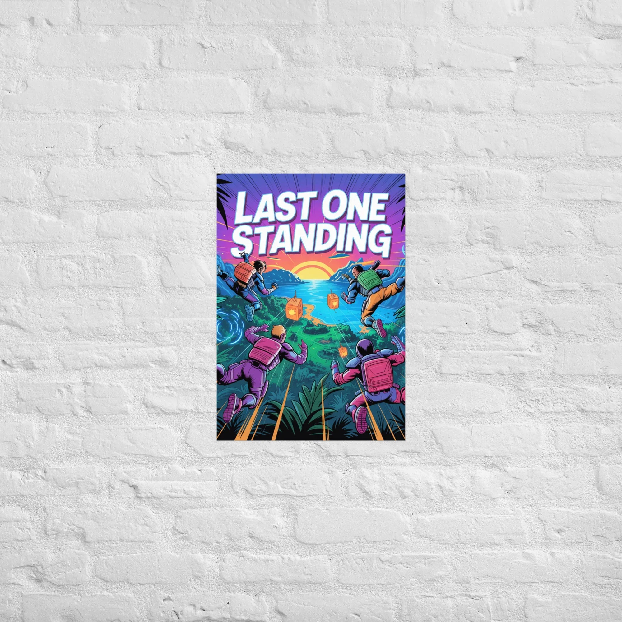 Last One Standing – Battle Royale Survival Gaming Artwork - RaZits