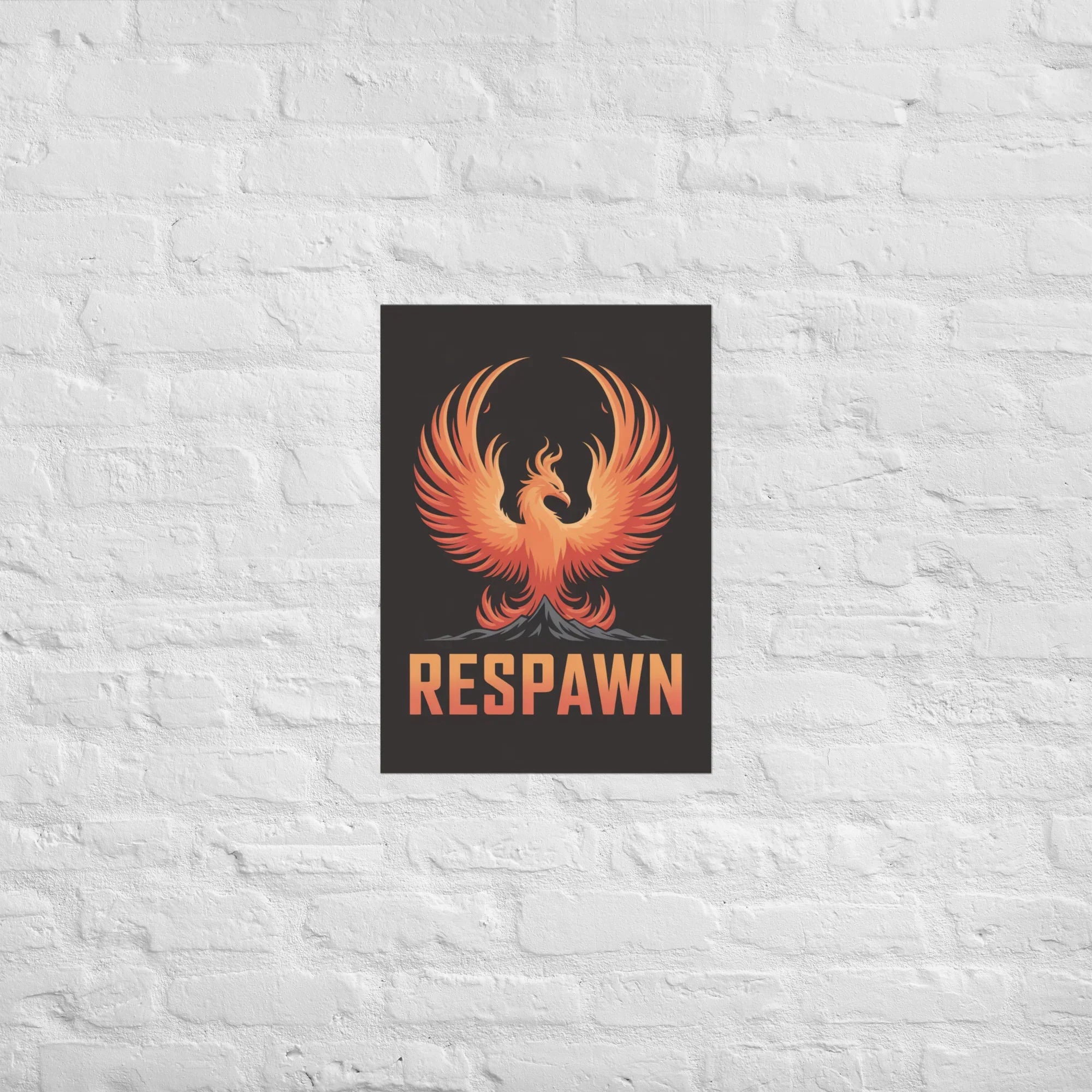 Respawn – Phoenix Rebirth Gaming Poster - RaZits