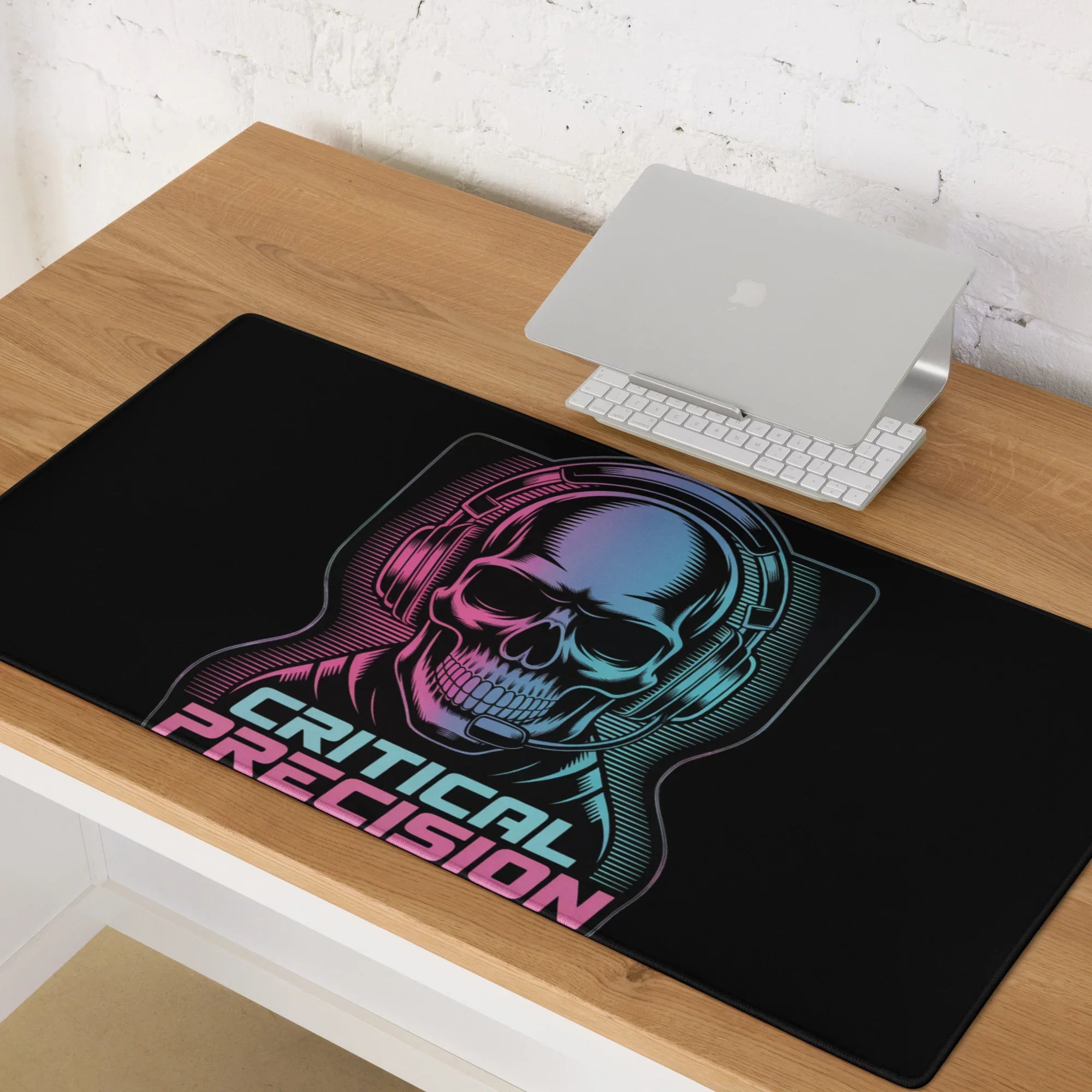 Critical Precision Skull Gaming Mouse Pad - RaZits