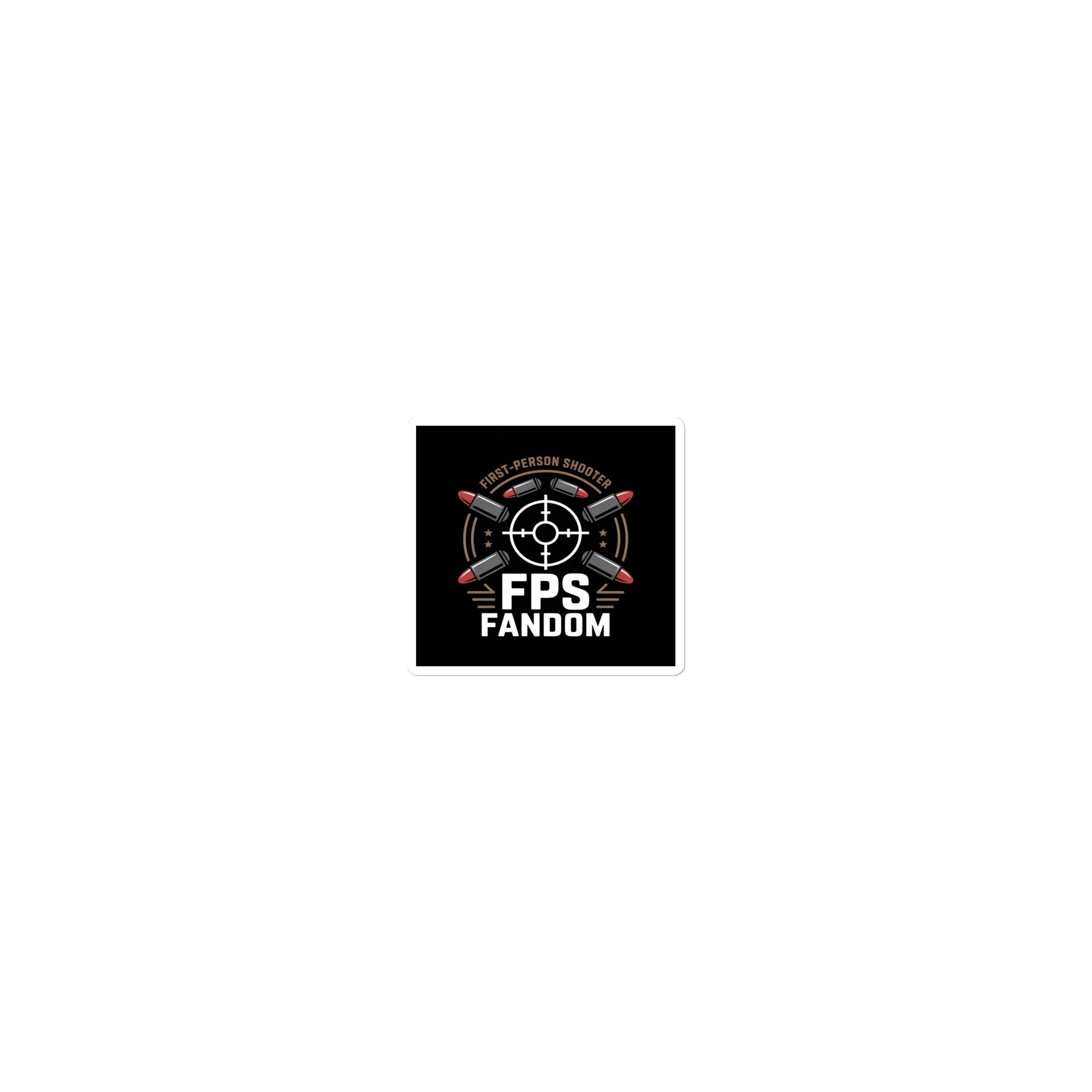 FPS Fandom Sticker – First-Person Shooter Gamer Decal - RaZits