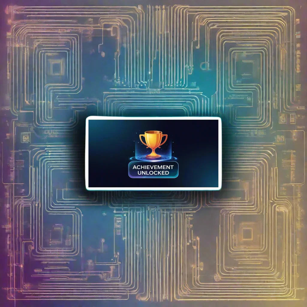 Achievement Unlocked Sticker – Gamer Trophy Decal - RaZits