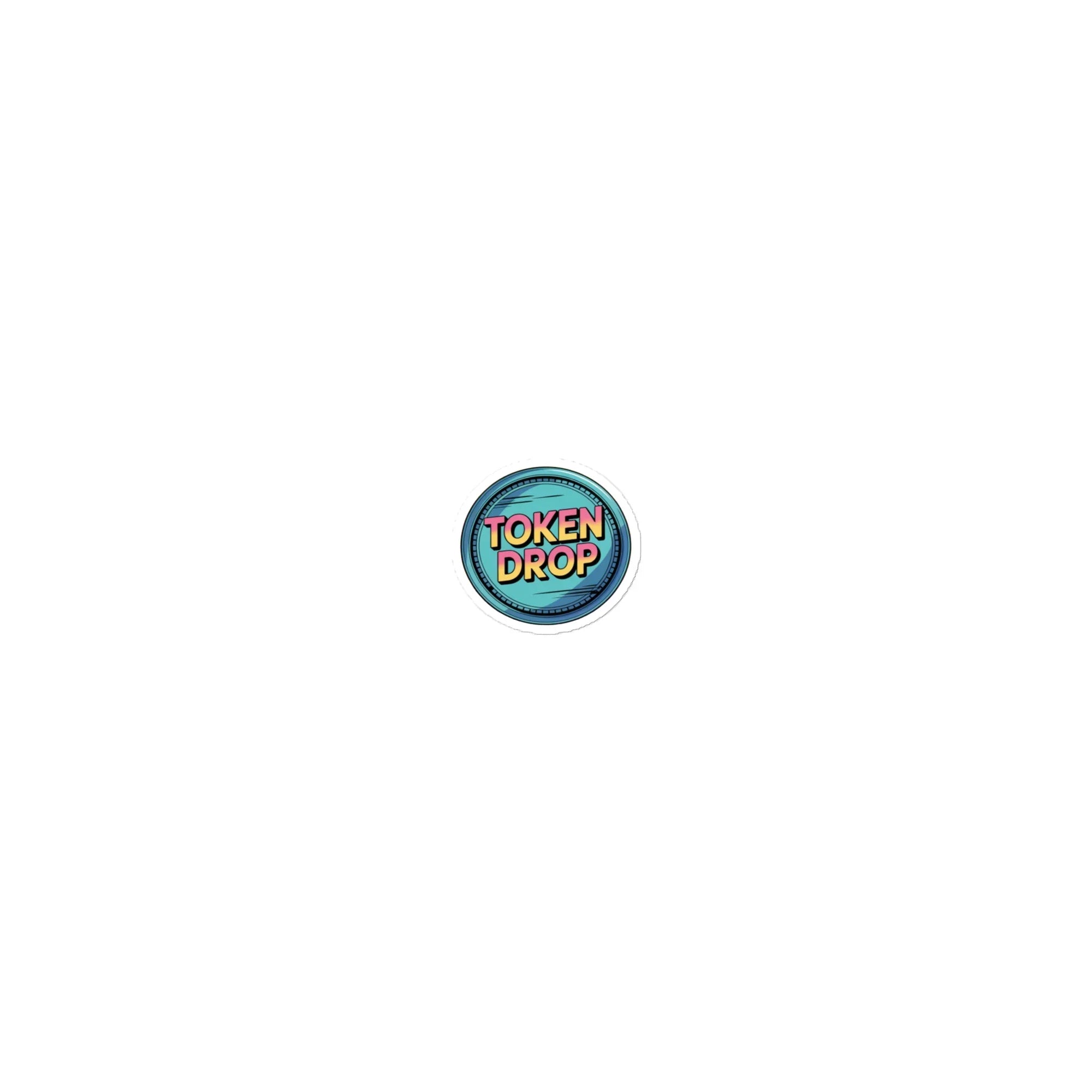 Token Drop – Retro Arcade Gaming Coin Sticker - RaZits
