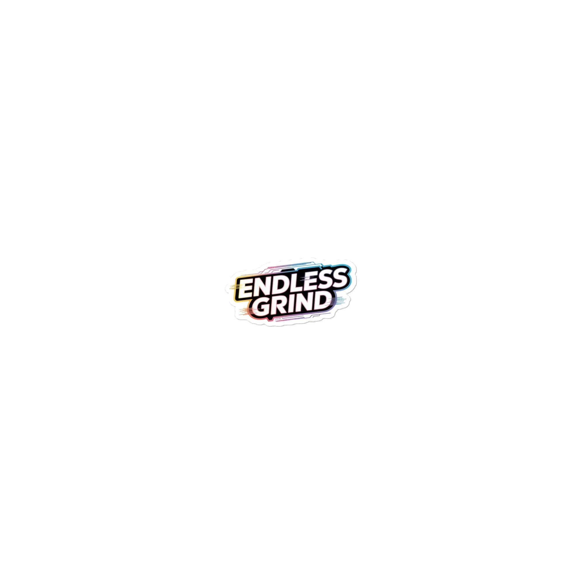 Endless Grind – Motivational Gamer Sticker for Hustle Mode and Daily Wins - RaZits