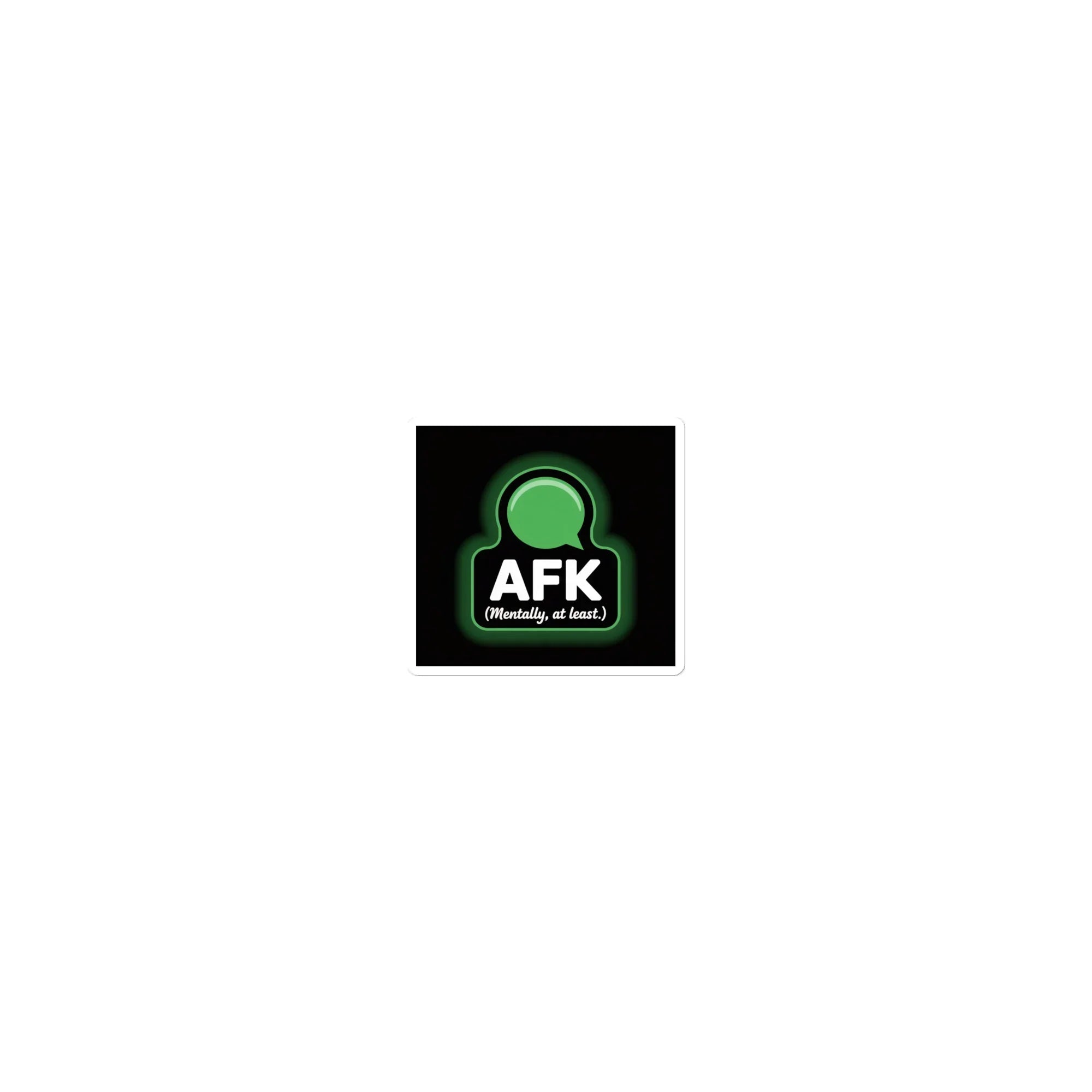 AFK (Mentally, at least) – Funny Gamer Humor Design - RaZits