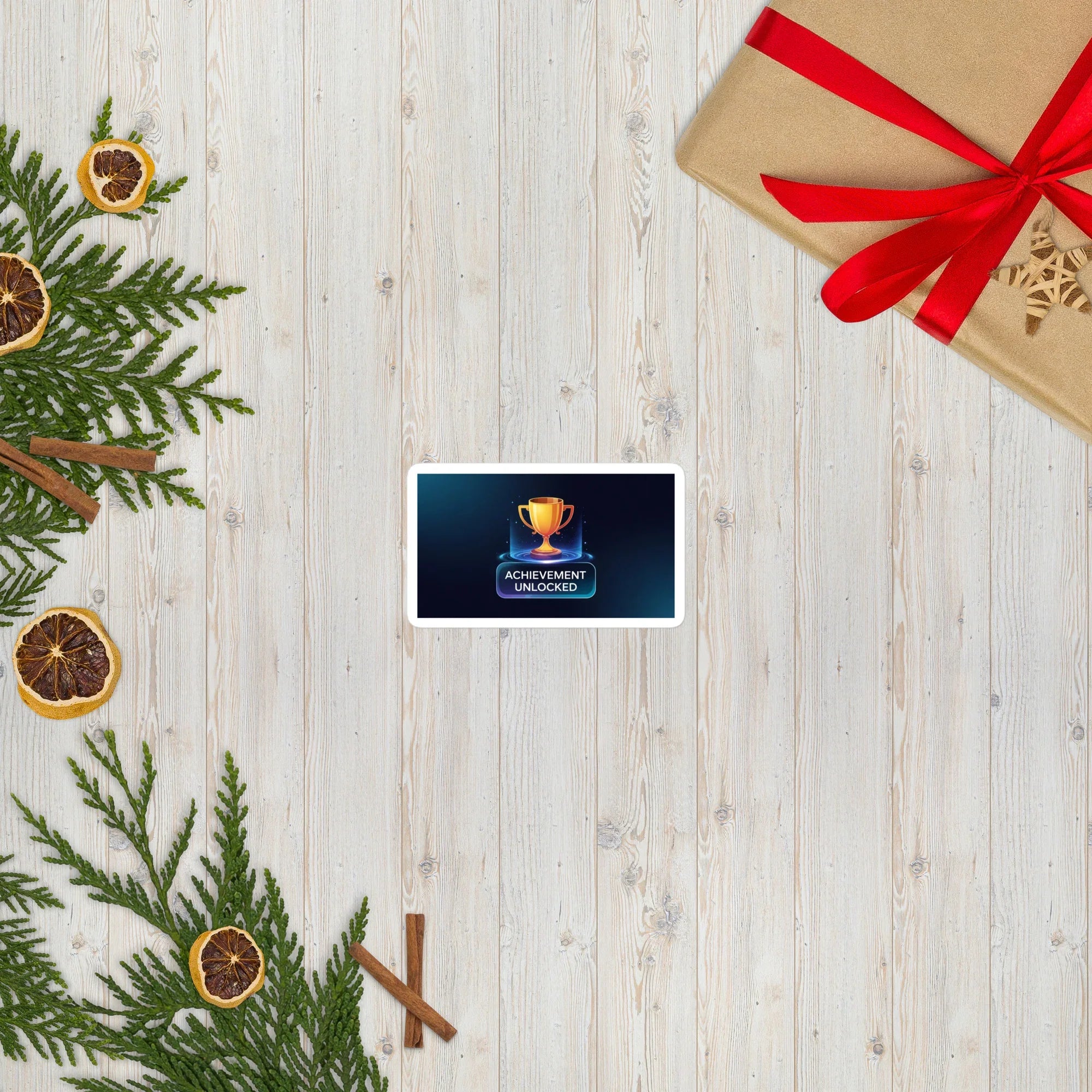 Achievement Unlocked Sticker – Gamer Trophy Decal - RaZits