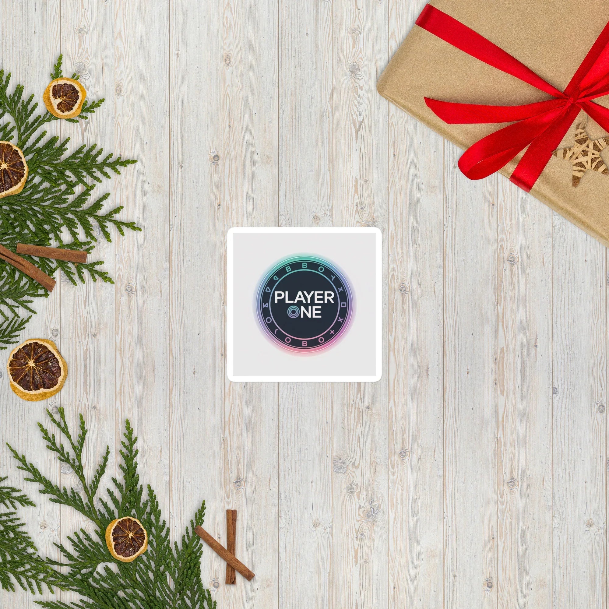 Player One Sticker – Neon Gamer Console Badge Decal - RaZits